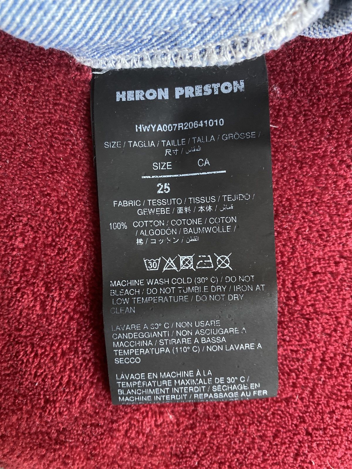 Heron Preston Heron Preston X Sami Miro Vintage Jeans Size 25 Size 25" / US 0 / IT 36 - 5 Thumbnail