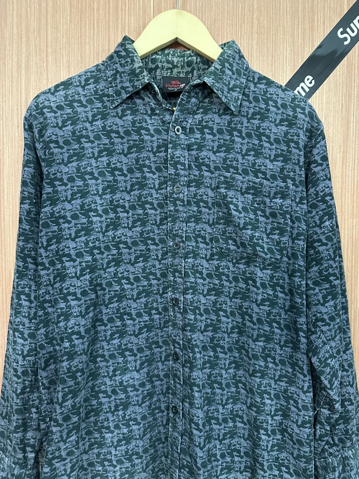 Vintage 2000's Tony Hawk Fullprint Skull Shirts