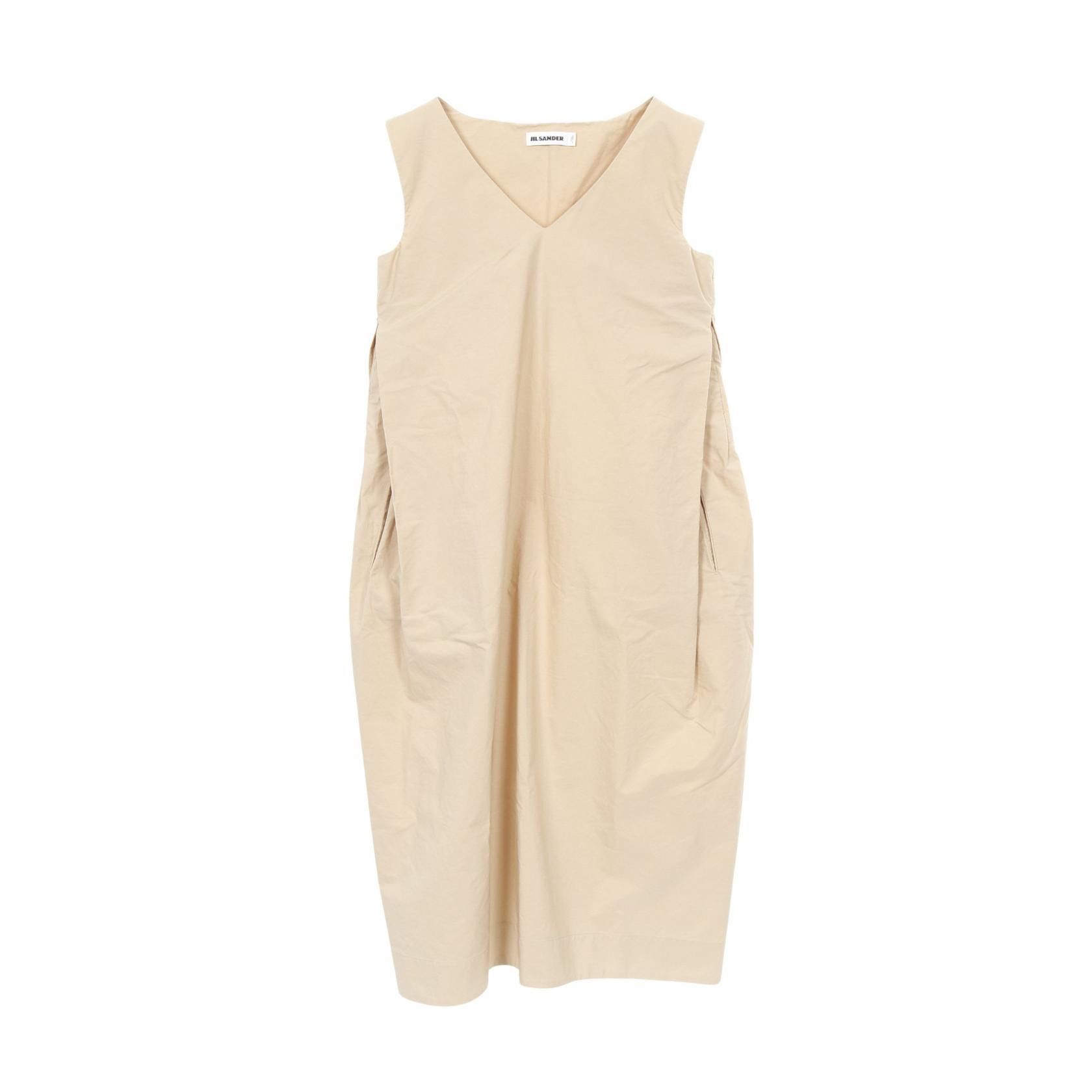 Jil Sander Jil Sander Jil Sander Dress Cotton Dress Cotton Dresses 405404 WF241340 31 Size ONE SIZE - 1 Thumbnail