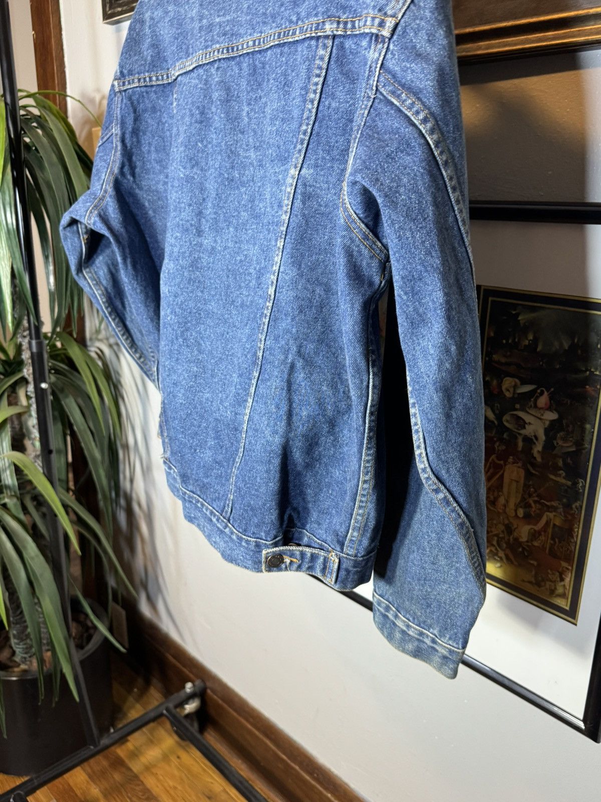 Vintage Vintage Light Blue Denim Jacket Size US L / EU 52-54 / 3 - 4 Thumbnail