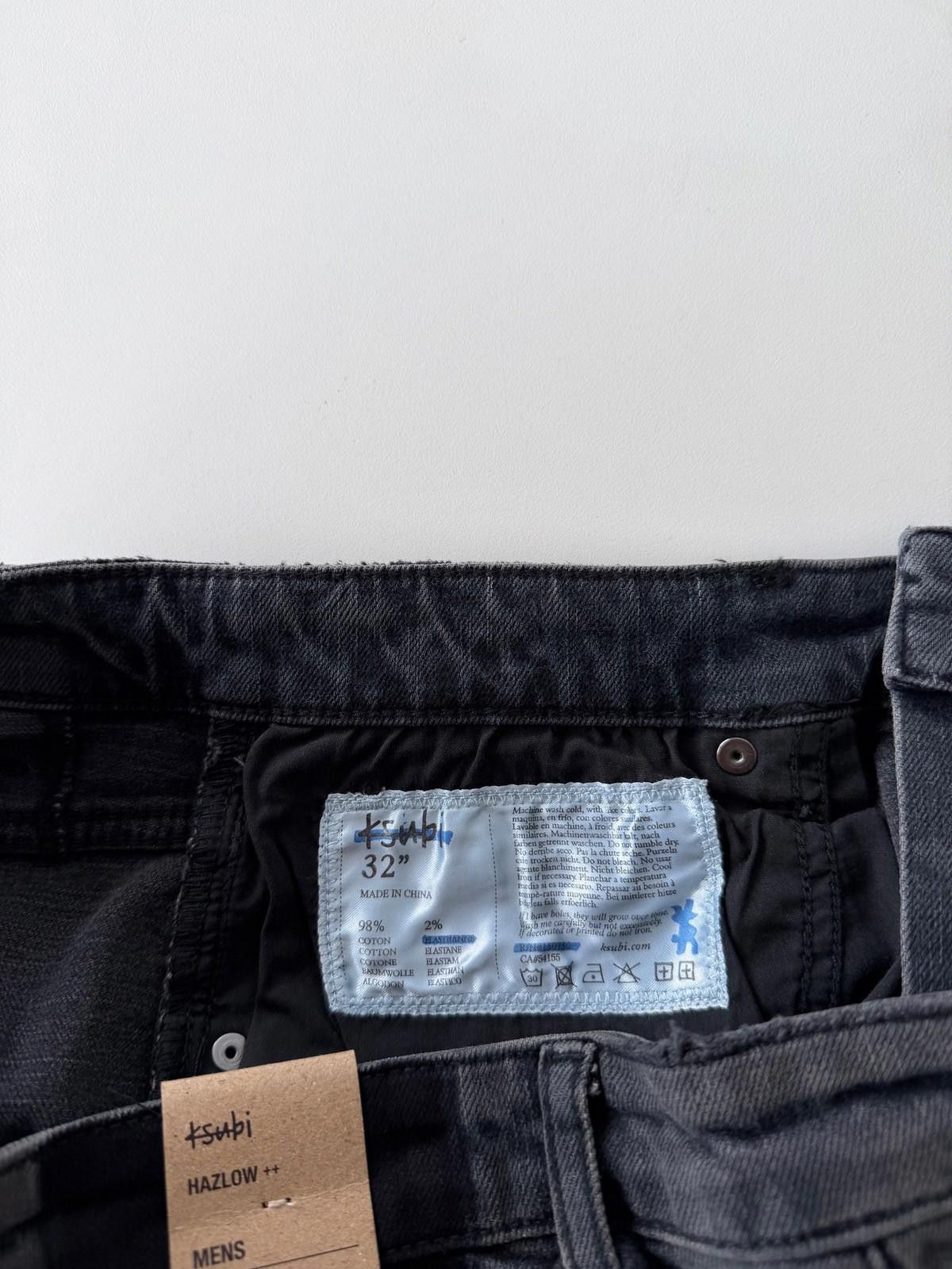 Ksubi new Ksubi mens jeans hazlow 3rd degree black charcoal 32 Size US 32 / EU 48 - 8 Thumbnail