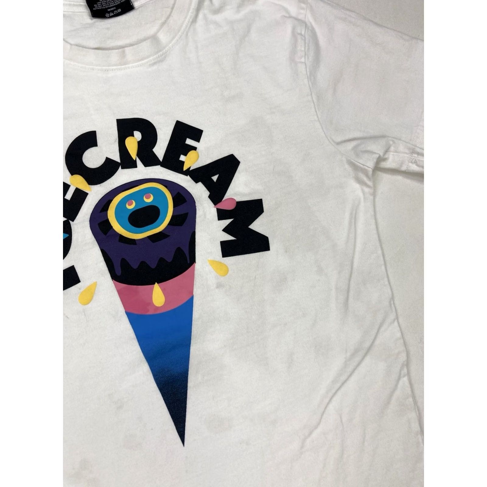 Vintage VINTAGE Icecream BBC Graphic T-shirt Men Small White Short Sleeve Size US S / EU 44-46 / 1 - 2 Thumbnail