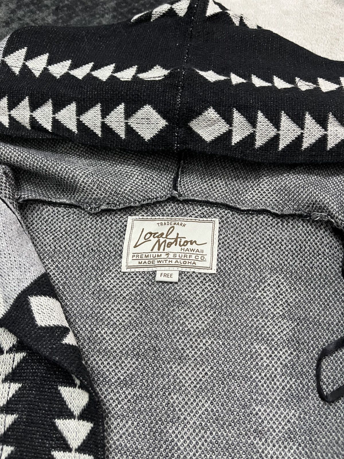 Native Vintage Local Motion Navajo Aztec Alpaca Wool Parka Hoodie Size US L / EU 52-54 / 3 - 8 Thumbnail