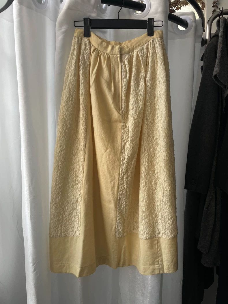 Comme des Garcons Comme des Garçons size m Medieval flower pattern layered Size 25" / US 0 / IT 36 - 1 Thumbnail