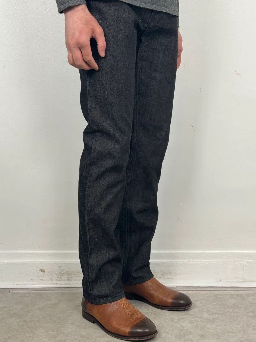 Gucci 2010s Gucci Black Brut Denim Jeans by Frida Giannini Size US 30 / EU 46 - 3 Thumbnail