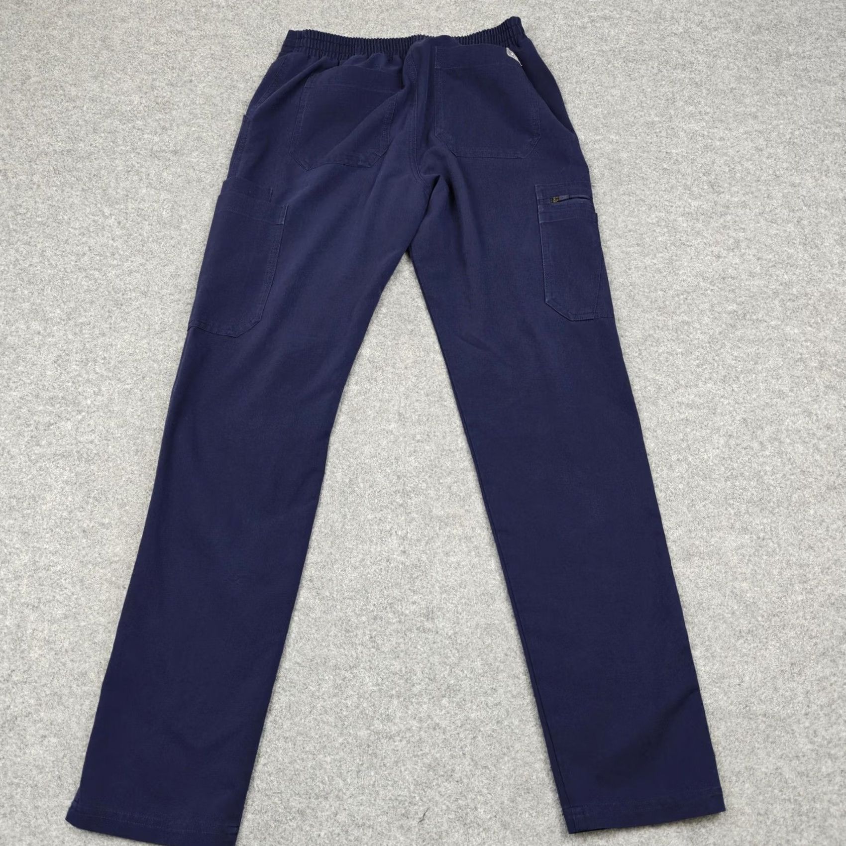 Vintage FIGS Pants Womens XS Blue Technical Collection Cargo Scrub Drawstring Pockets Size 26" / US 2 / IT 38 - 5 Thumbnail