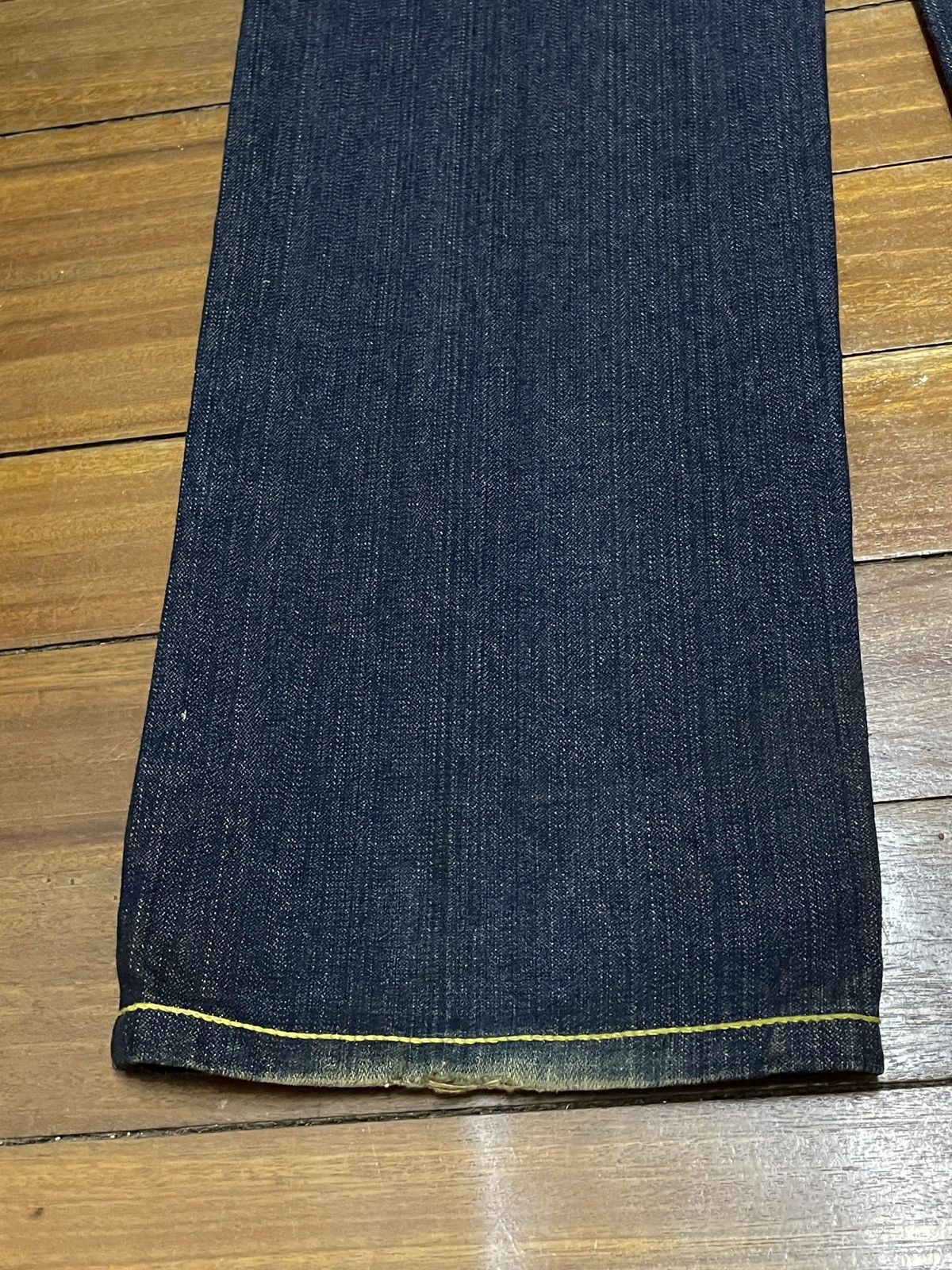 Japanese Brand × Vintage Rare Vintage Japanese Brand Tuwamono Sukajan Jeans 1990s Size US 35 - 7 Thumbnail