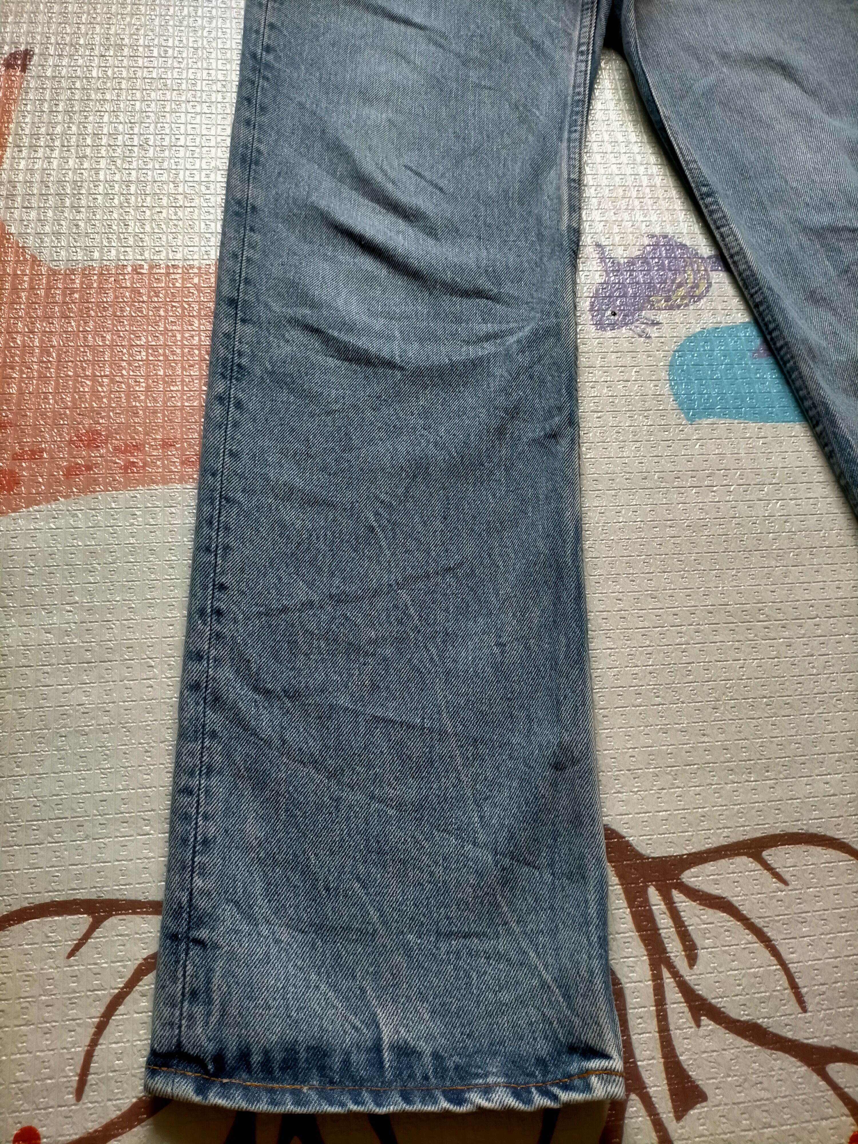 Orslow Orslow Japan Button Fly Blue Jeans Size US 30 / EU 46 - 10 Thumbnail