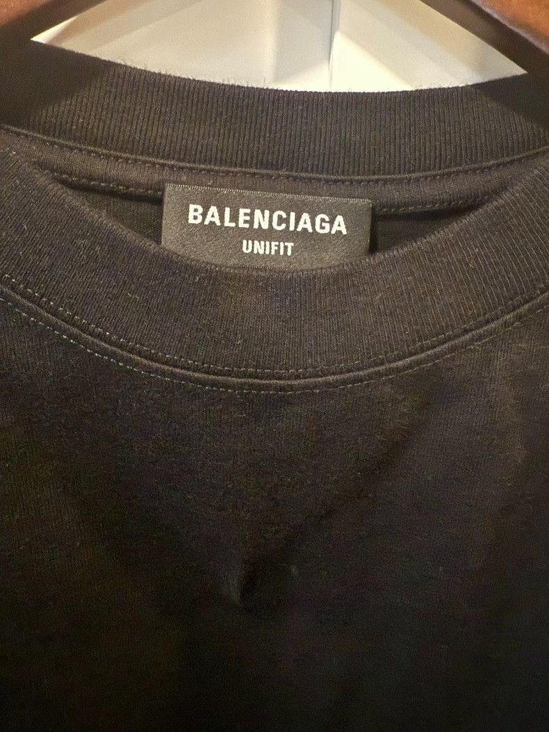 Balenciaga Balenciaga Waterfall print crew neck short sleeve T-shirt Size US XS / EU 42 / 0 - 3 Thumbnail