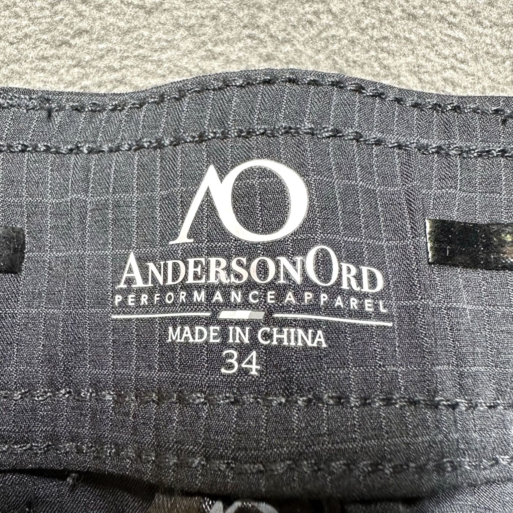JW Anderson Anderson Ord Pants Mens 34 Gray Tapered Ripstop Zip Ankle Stretch 4-Way Inseam 25 Size US 34 / EU 50 - 7 Thumbnail