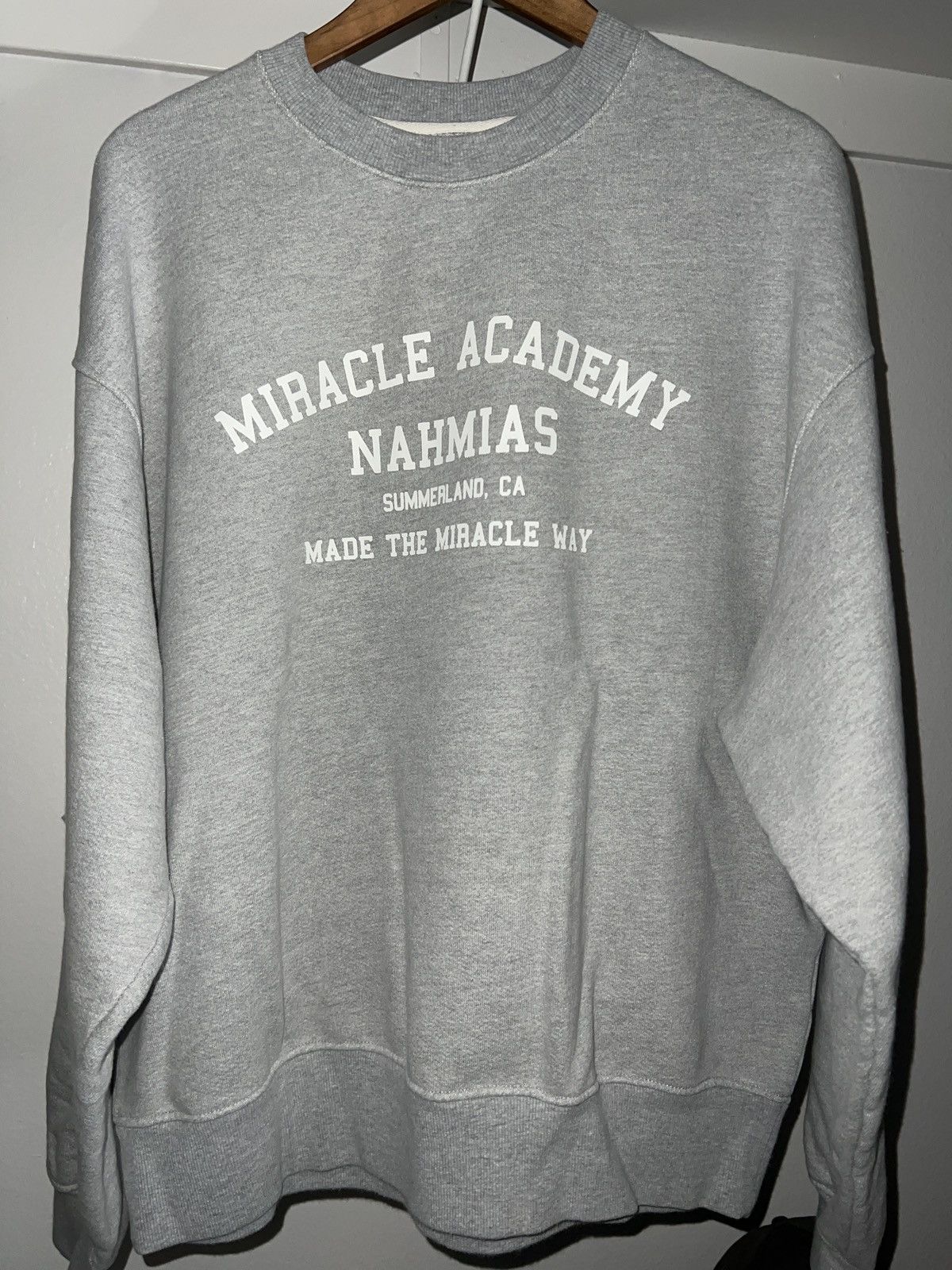Nahmias Nahmias Miracle Academy Sweatshirt Size US M / EU 48-50 / 2 - 1 Thumbnail