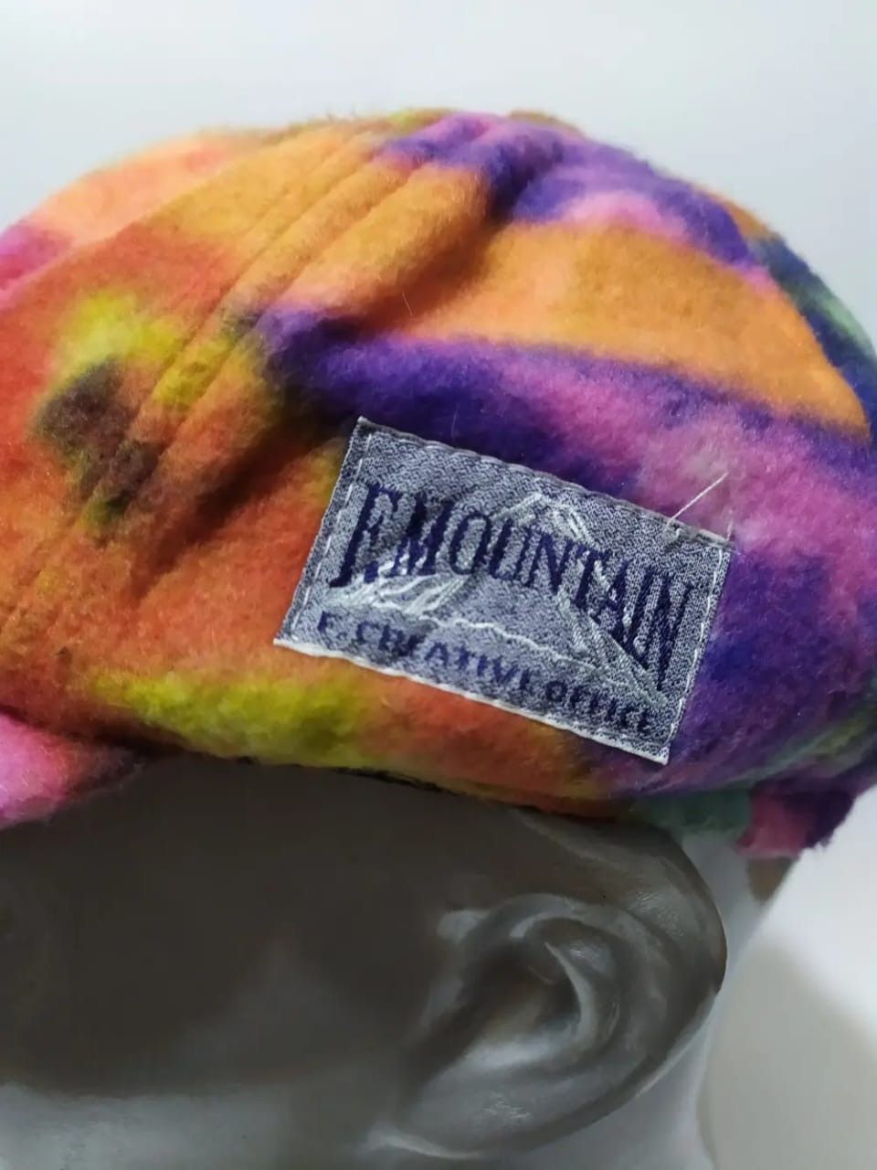Japanese Brand E Mountain Multi Color Fleece Hats Size ONE SIZE - 2 Thumbnail
