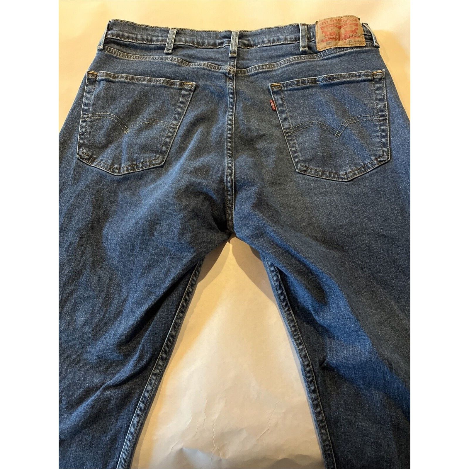Levi's Levi’s 505 Jeans Men’s 36x32 Regular Straight Denim Cotton Size US 36 / EU 52 - 14 Thumbnail