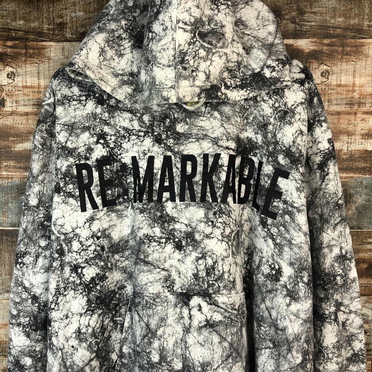 Japanese Brand Beamere White camo ripped sweatshirt Hoodie #A2031 Size US XL / EU 56 / 4 - 5 Thumbnail