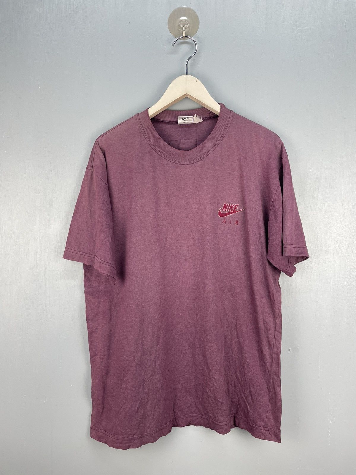 Vintage 90s Nike Air embroidery Logo t shirt