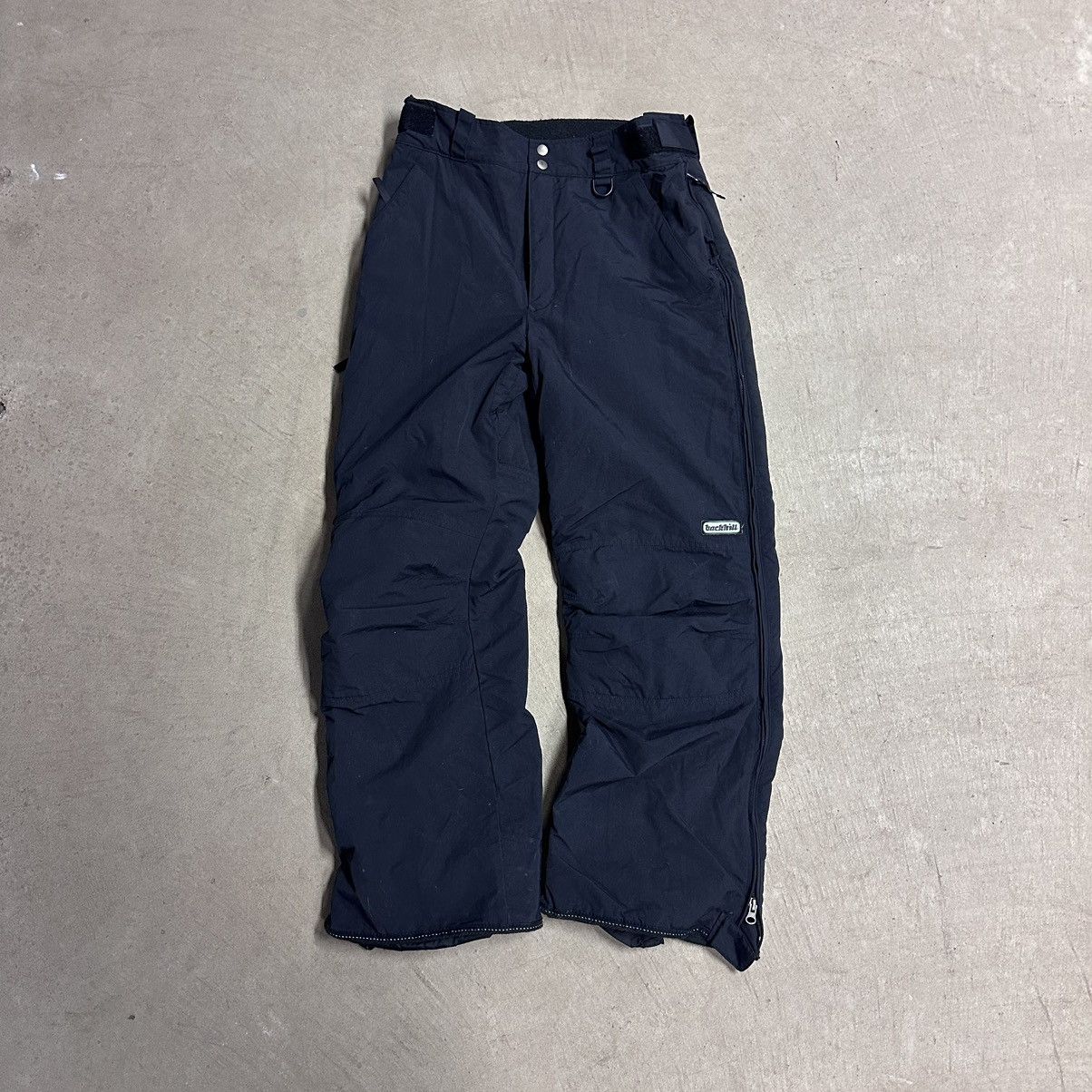 Vintage Vintage y2k Gorpcore Tactical Utility Black Ski Pants 