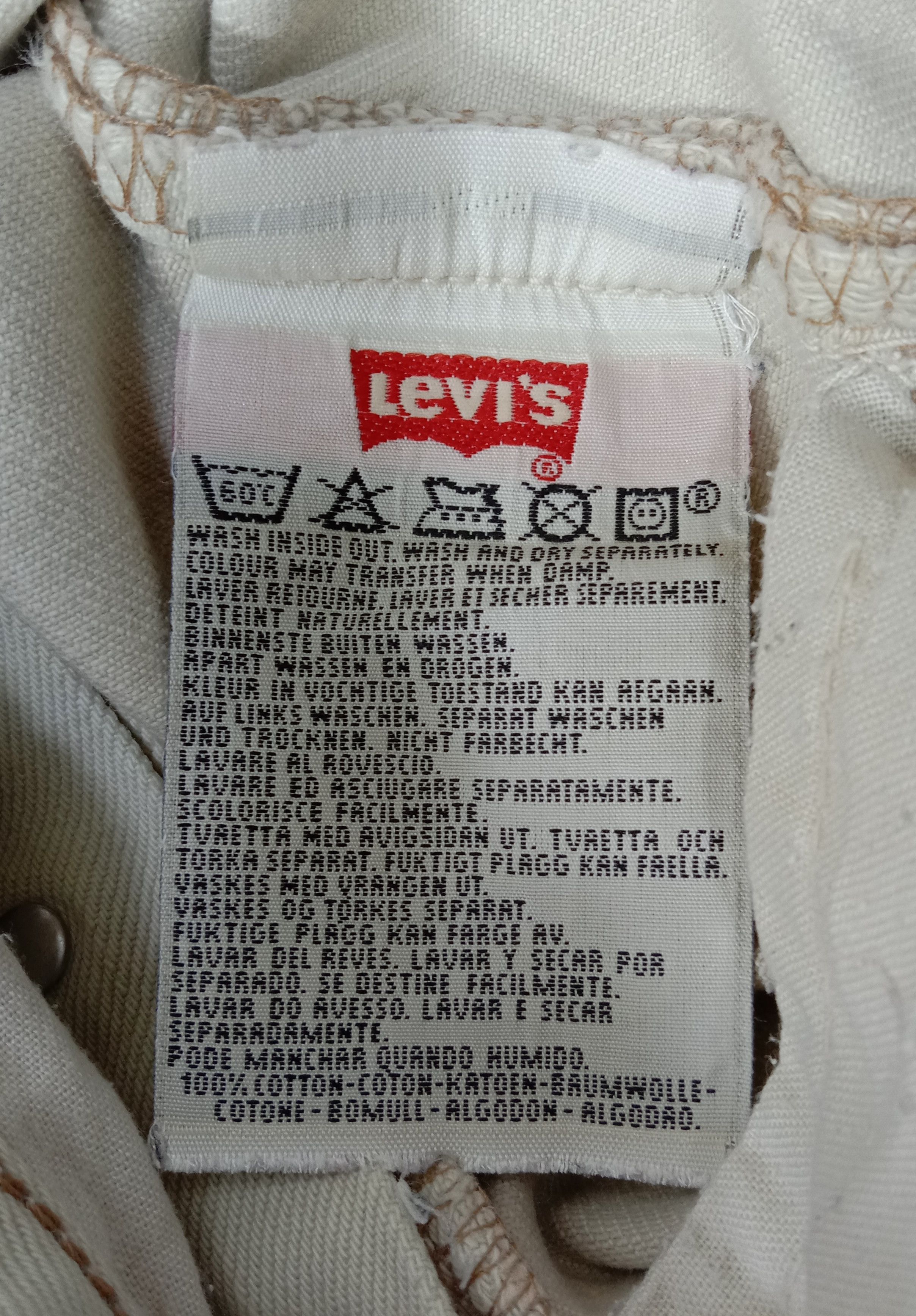 Levi's Vintage 90s Levi's 501 Jeans Buttons Fly Denim Size 26" / US 2 / IT 38 - 13 Thumbnail