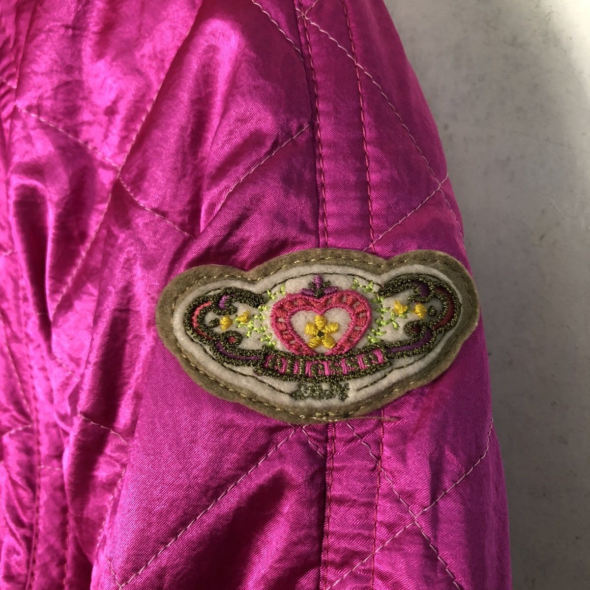 Japanese Brand 🔥VINTAGE SKI JACKET ELLESSE ITALY MINK FUR HOODIE Size L / US 10 / IT 46 - 19 Thumbnail