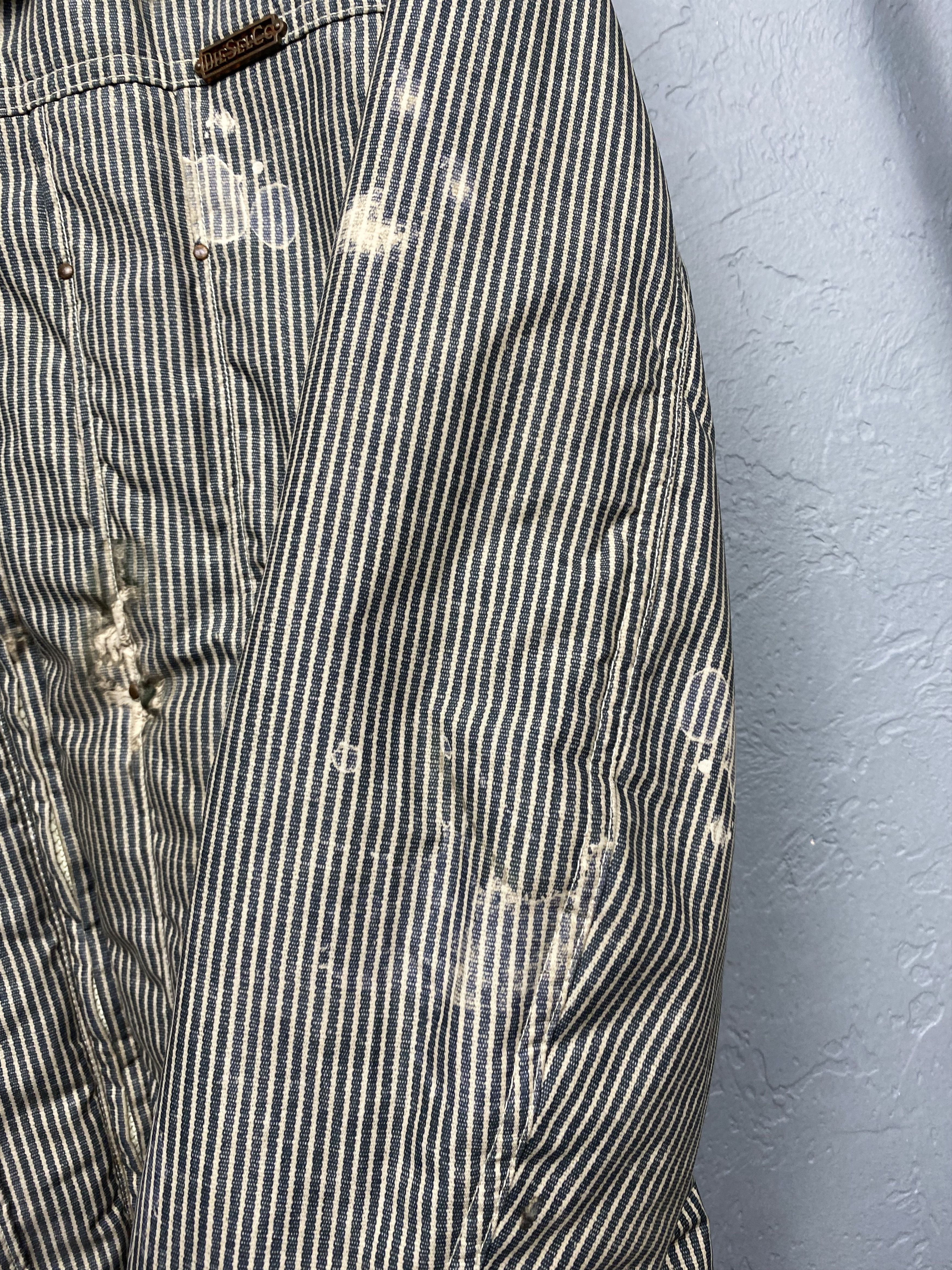 Diesel Diesel Vintage Mens Distressed Print Jacket Size US L / EU 52-54 / 3 - 8 Thumbnail