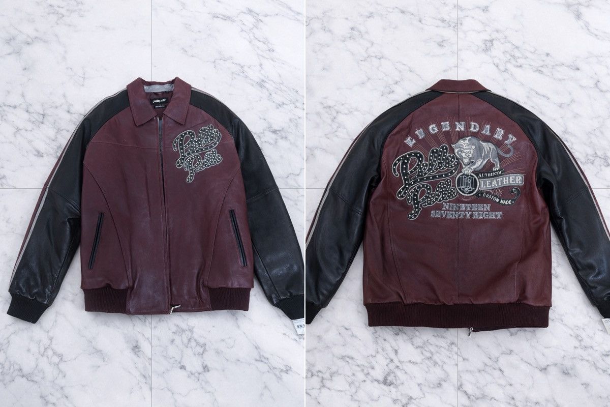 Pelle Pelle Pelle Pelle Maroon Legendary Leather Jacket Size US XL / EU 56 / 4 - 1 Thumbnail