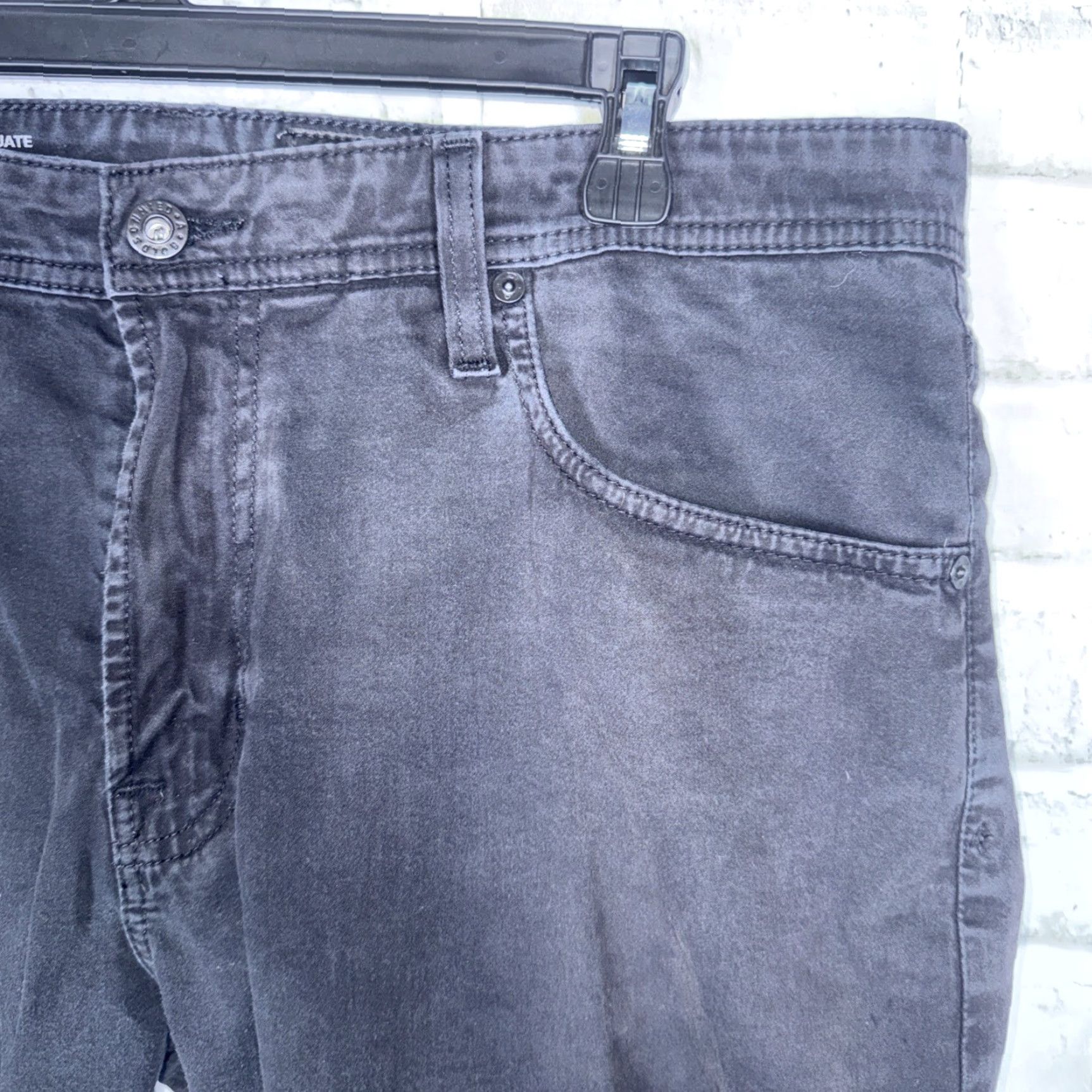 Vintage VINTAGE The Graduate Jeans Mens 36x32 AG Adriano Goldschmied Black Straight Regular 36 32 Mens Size US 32 / EU 48 - 2 Thumbnail