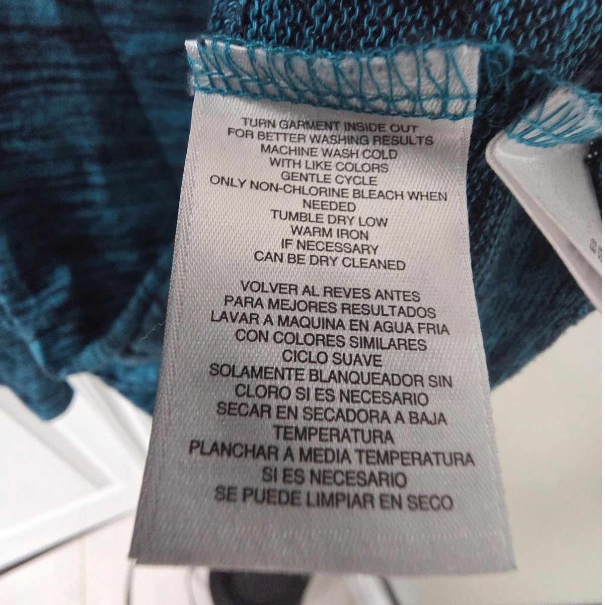 Other Jones New York Signature Seagreen and Black Heather Top - 3X Size 3XL / US 20-22 - 4 Thumbnail
