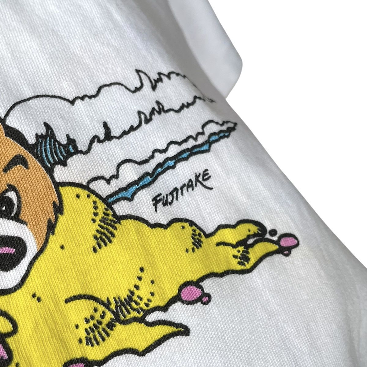 Vintage Crazy Shirts Hawaii Vintage 1980s Fujitake Dogs Printed Tee Size US M / EU 48-50 / 2 - 6 Thumbnail