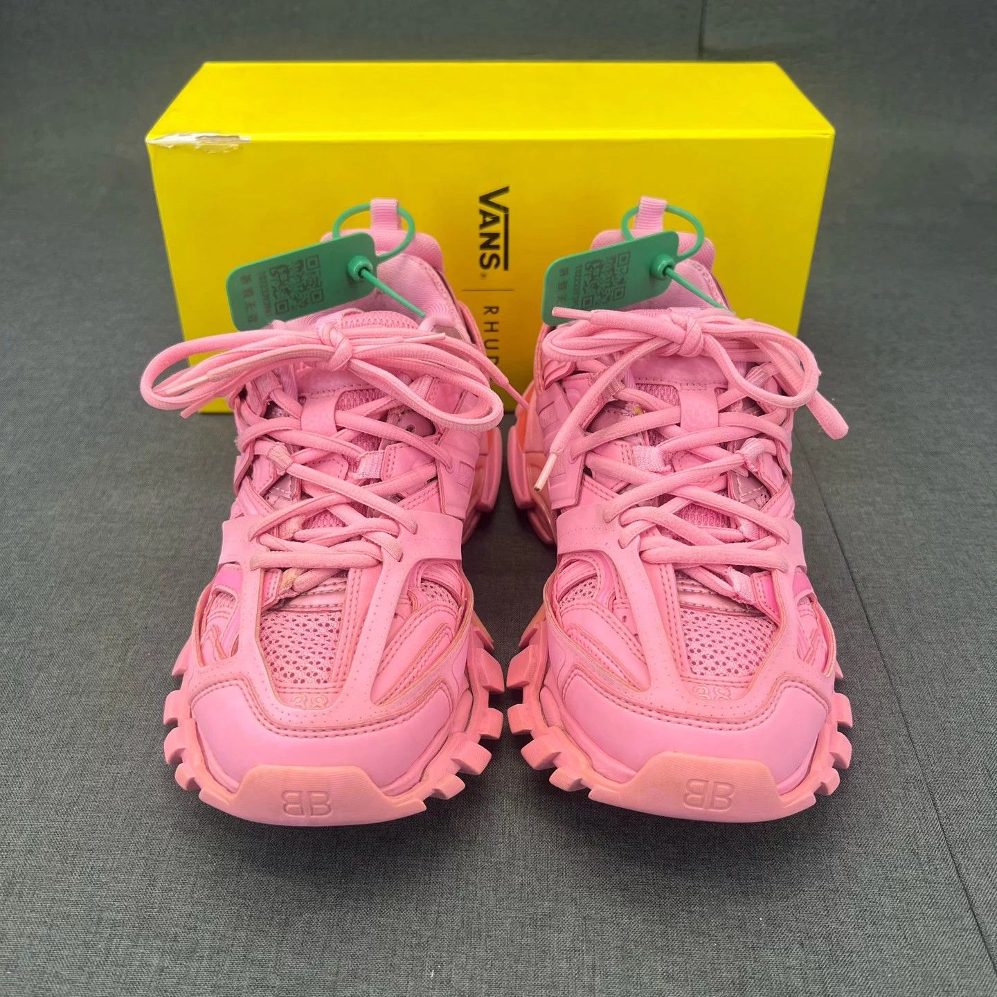 Balenciaga Balenciaga Women's Track Pink 38 Like New Size US 7 / IT 37 - 4 Thumbnail