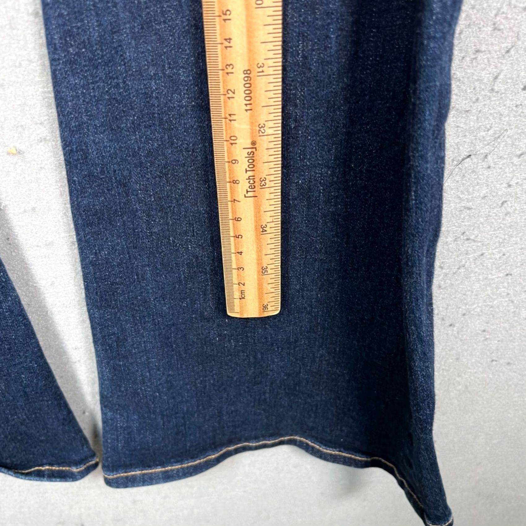 Rag & Bone rag & bone Jeans Womens Size 29 Elephant Bell Flare Dark Wash Cotton Denim 5-Pocket Regular Inseam 32 Blue Vintage No Size 29" - 7 Thumbnail