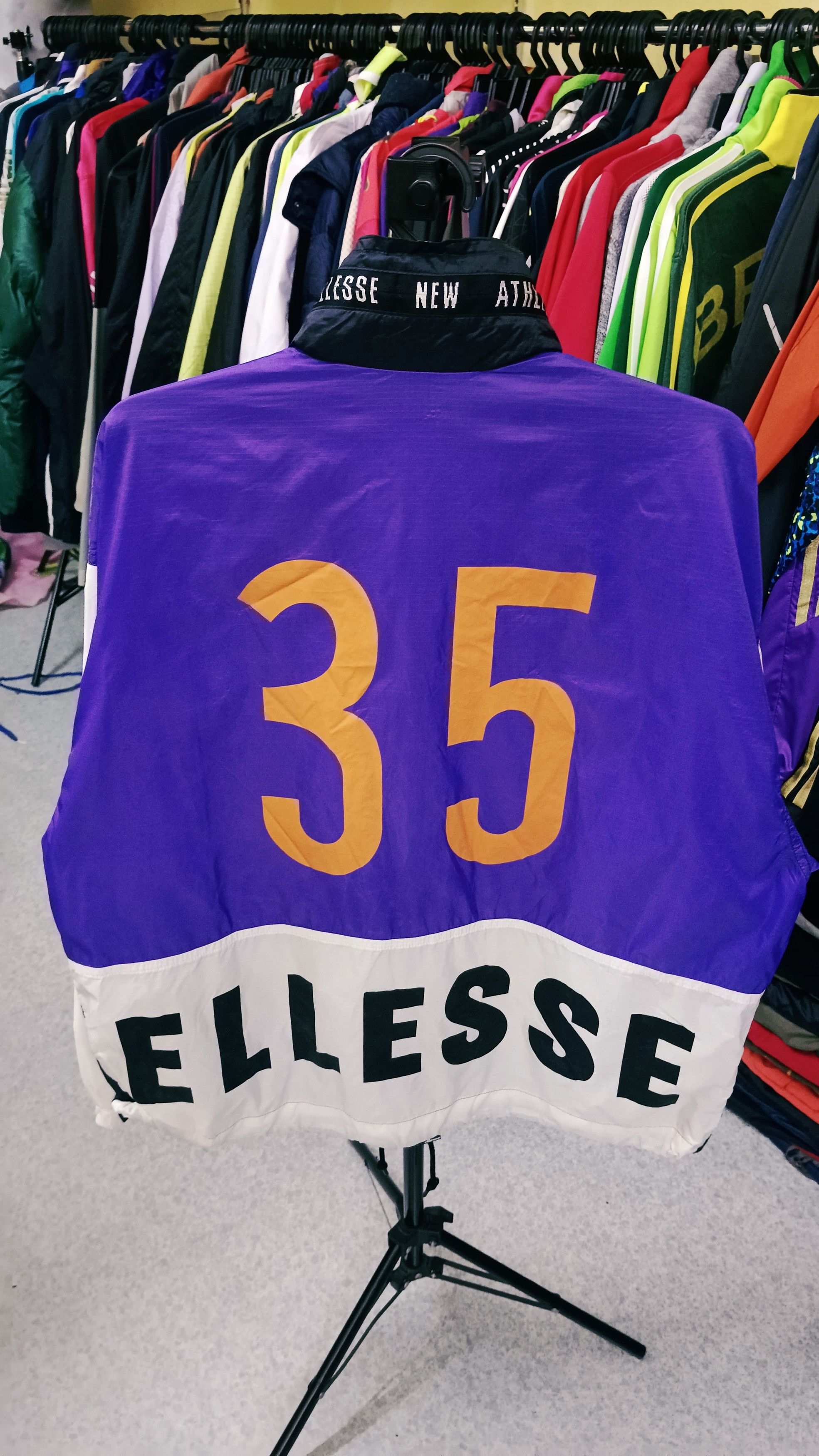 Ellesse × Vintage Rare Vintage Ellesse Windbreaker Size US L / EU 52-54 / 3 - 3 Thumbnail