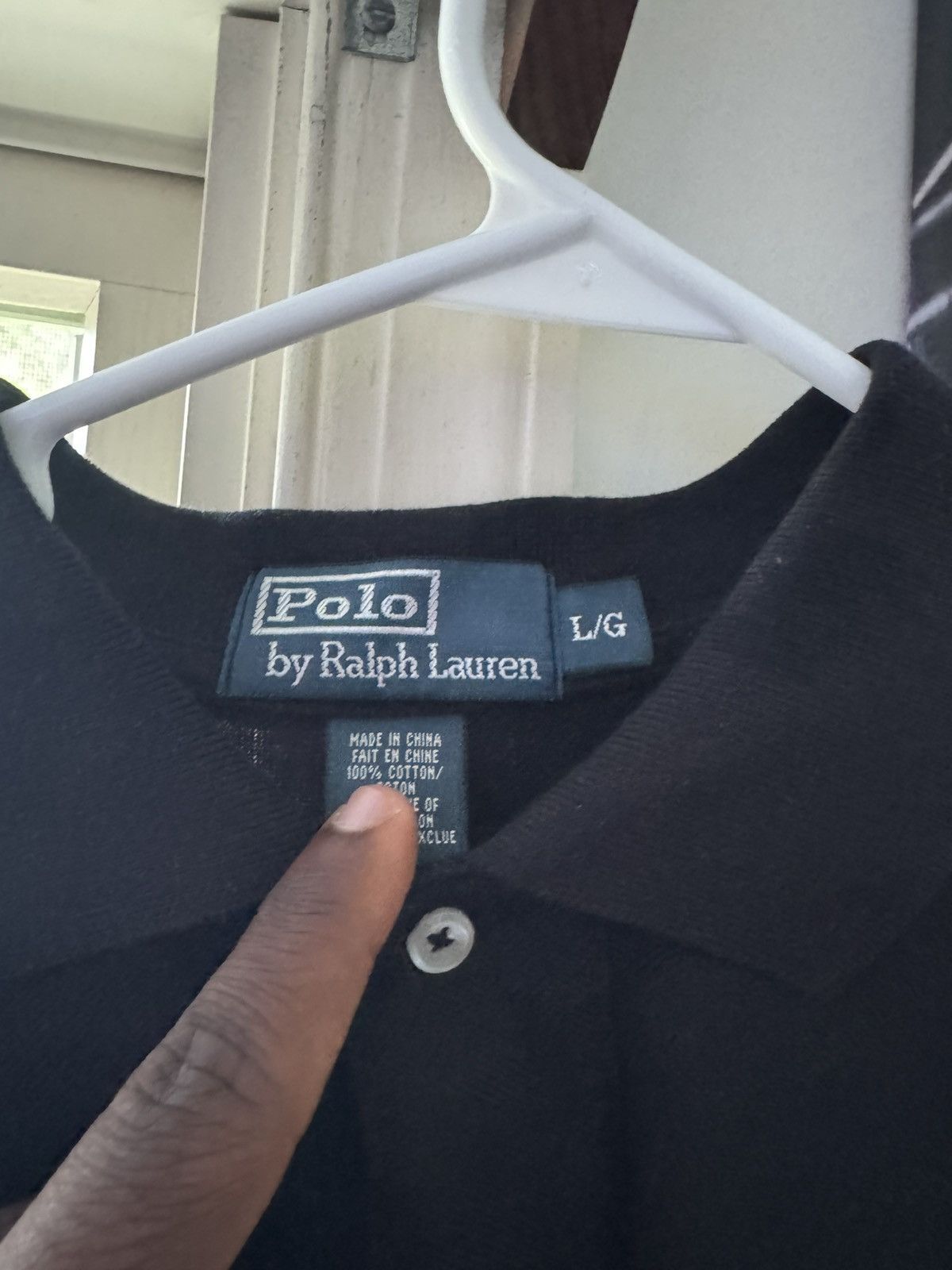 Ralph Lauren 2000’s Ralph Lauren Black Polo tee Size US L / EU 52-54 / 3 - 3 Thumbnail
