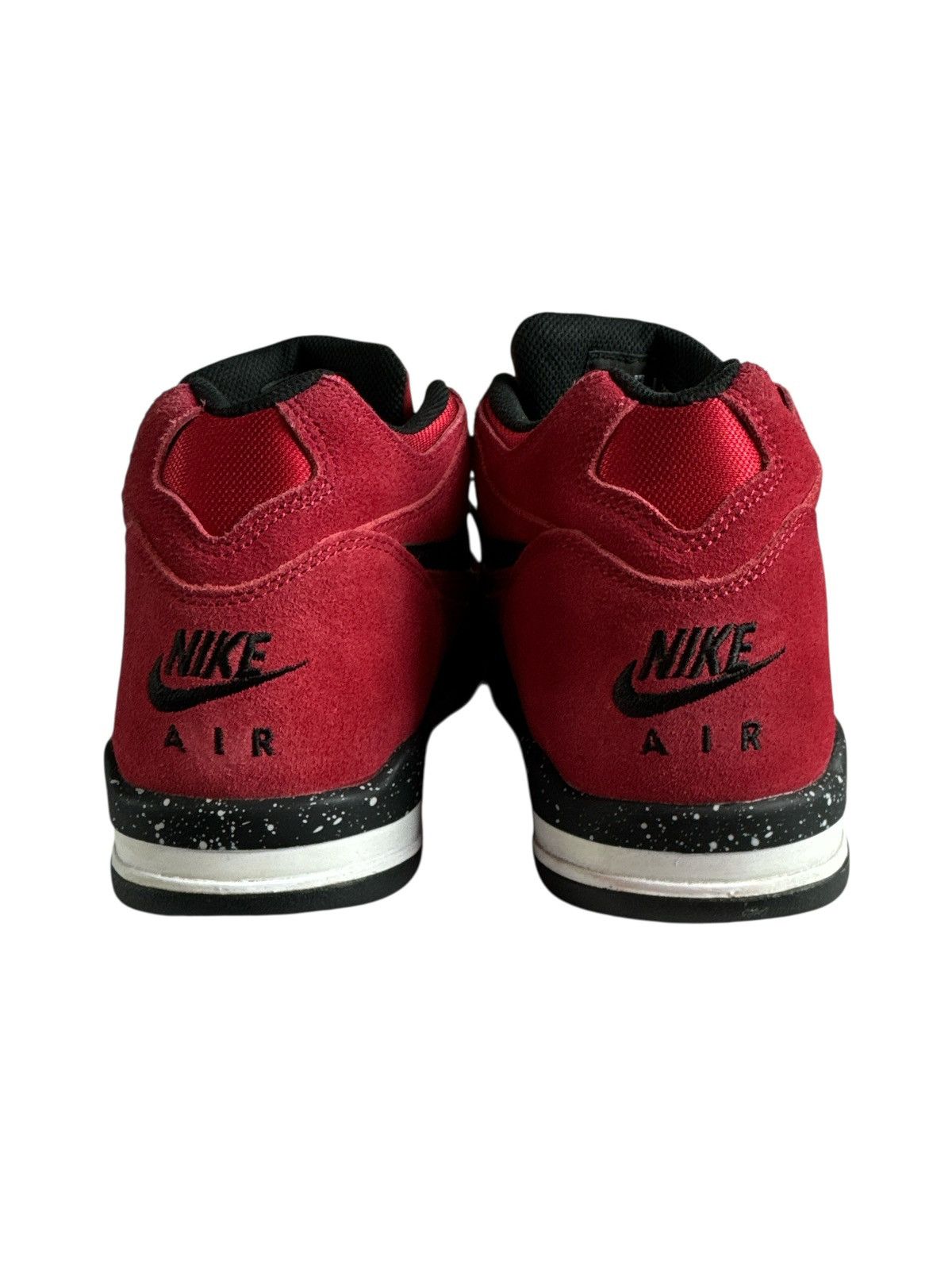 Nike 2014 Nike Air Flight 89 Red Suede Sneaker US 11 306252-600 Size US 11 / EU 44 - 5 Thumbnail