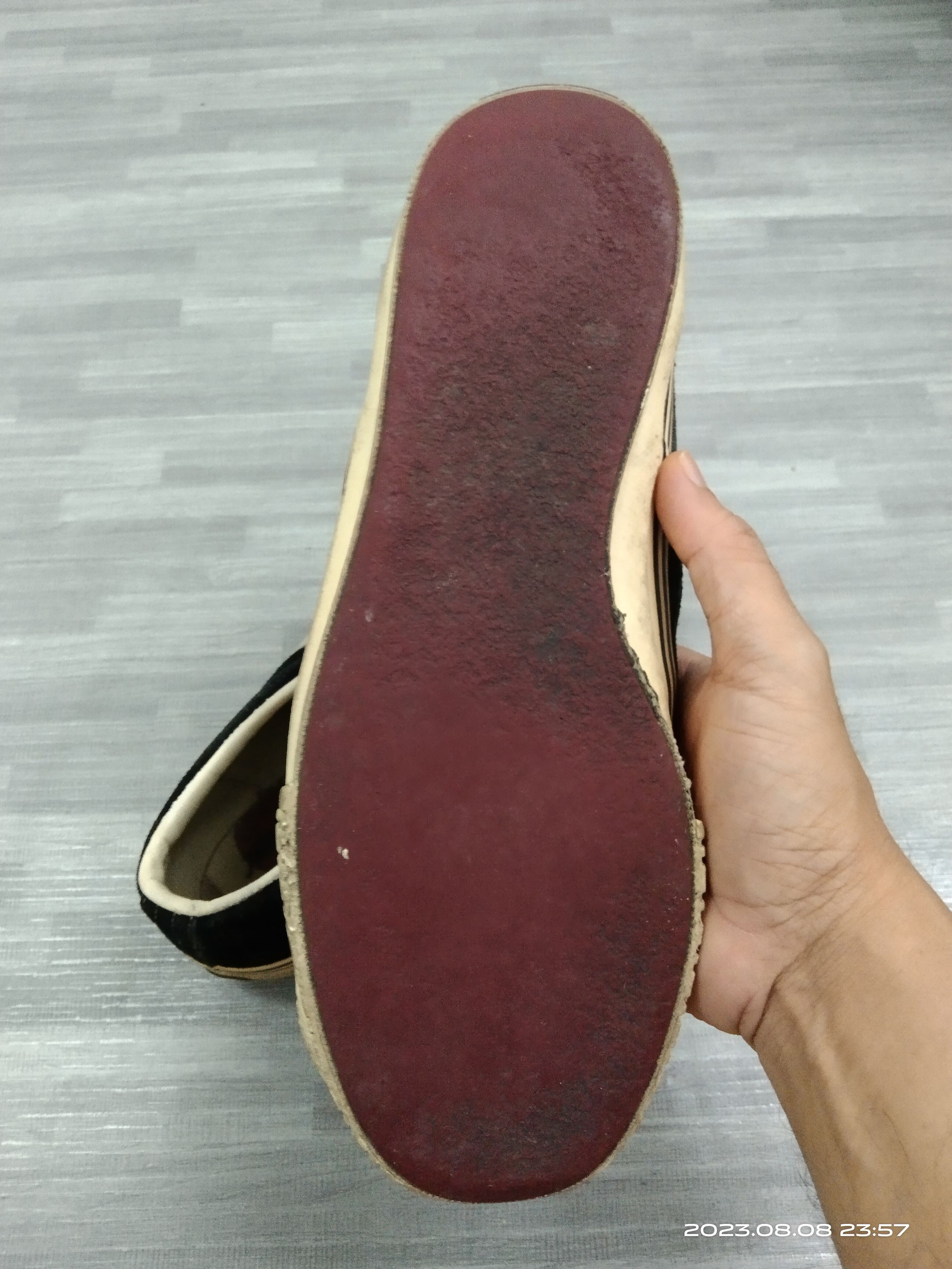 Leather × Vintage SUEDE LEATHER MILL REFF GALLOP SPECIAL EDITION Size US 8 / EU 41 - 9 Thumbnail