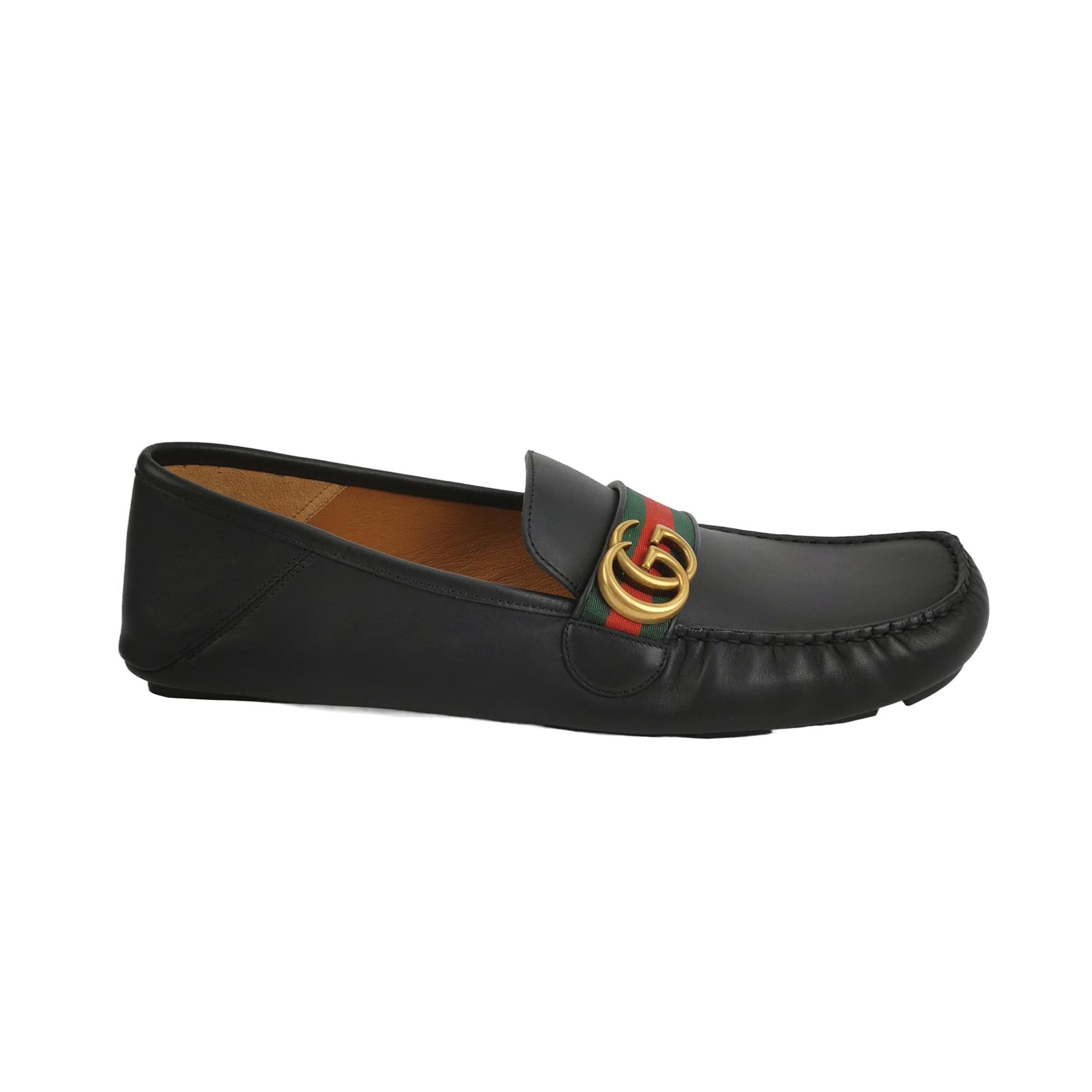 Gucci Gucci Men 12.5 Leather Size US 12.5 / EU 45-46 - 1 Thumbnail