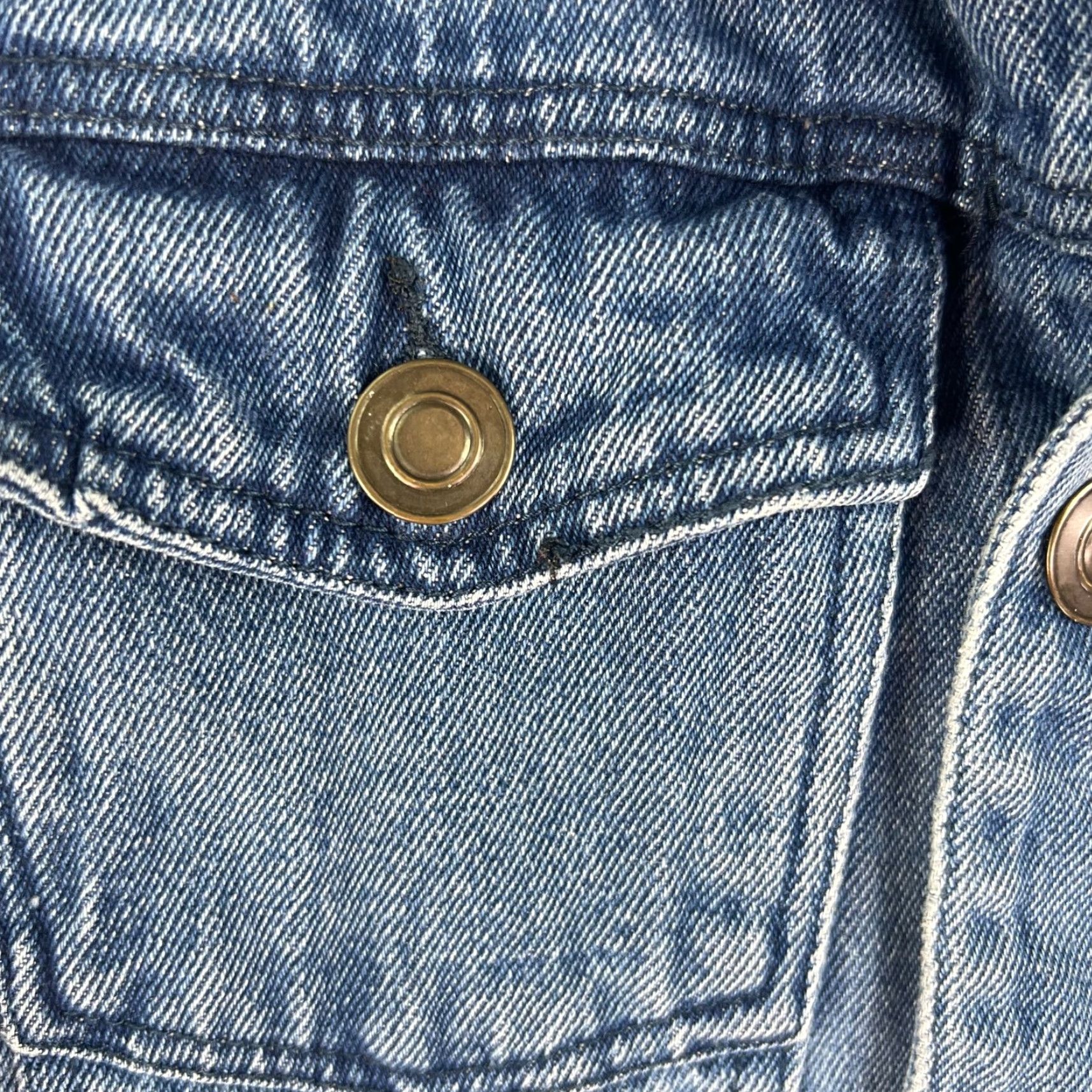 Boohoo VINTAGE Boohoo Denim Jacket Denim Sherpa Collar Jacket Women's S Blue - Boohoo Jacket, Denim, Womens, Small, Blue, 90s, Casualwear Size S / US 4 / IT 40 - 4 Thumbnail