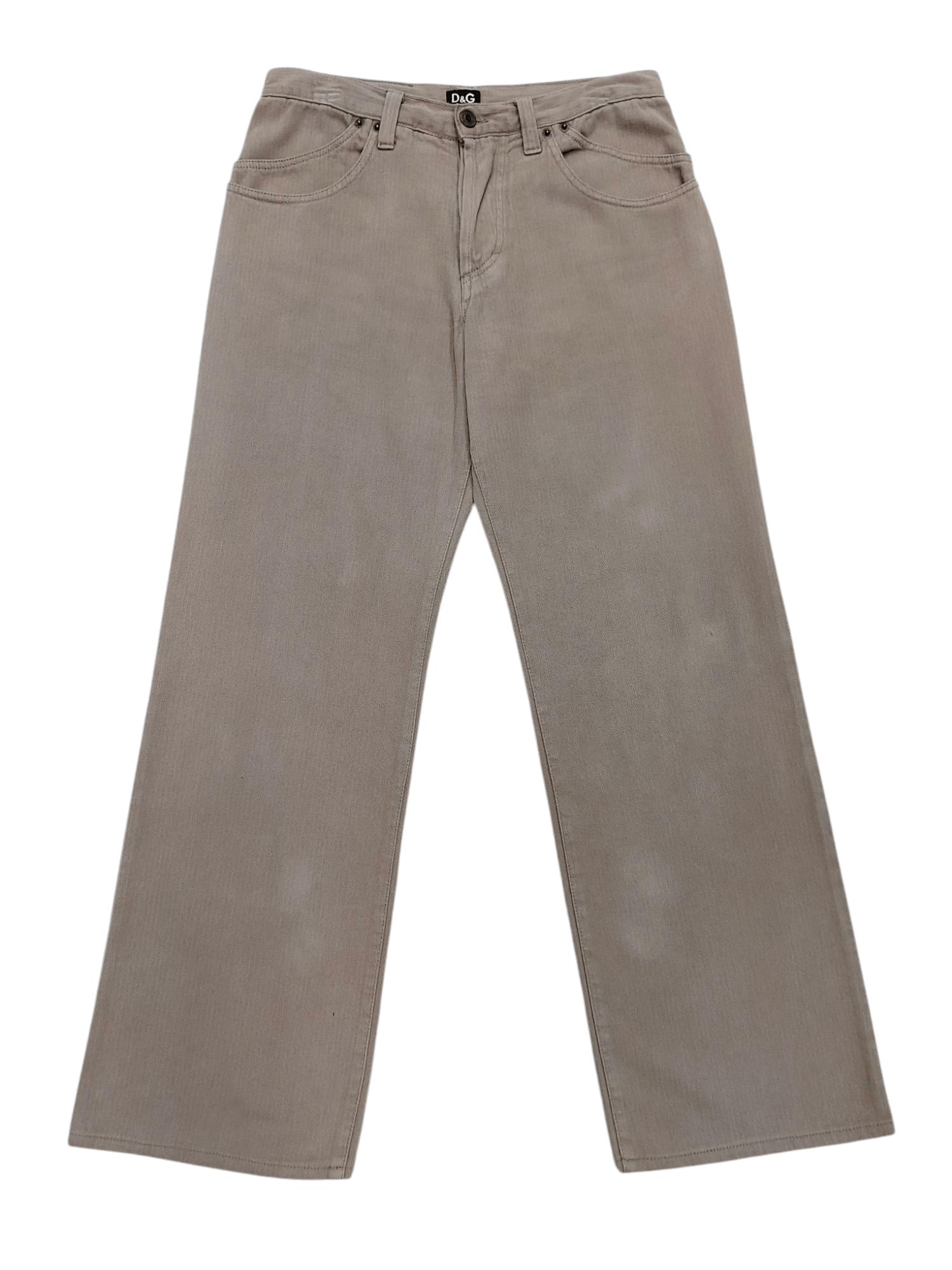 Dolce & Gabbana 💥 Dolce Gabbana Double Pocket Y2K Baggy Jeans Size US 31 - 1 Thumbnail