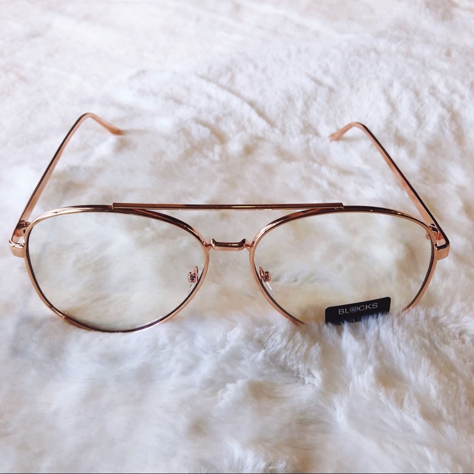Other Jane Rose Gold Aviator Computer Blue Light Glasses Size ONE SIZE - 6 Thumbnail