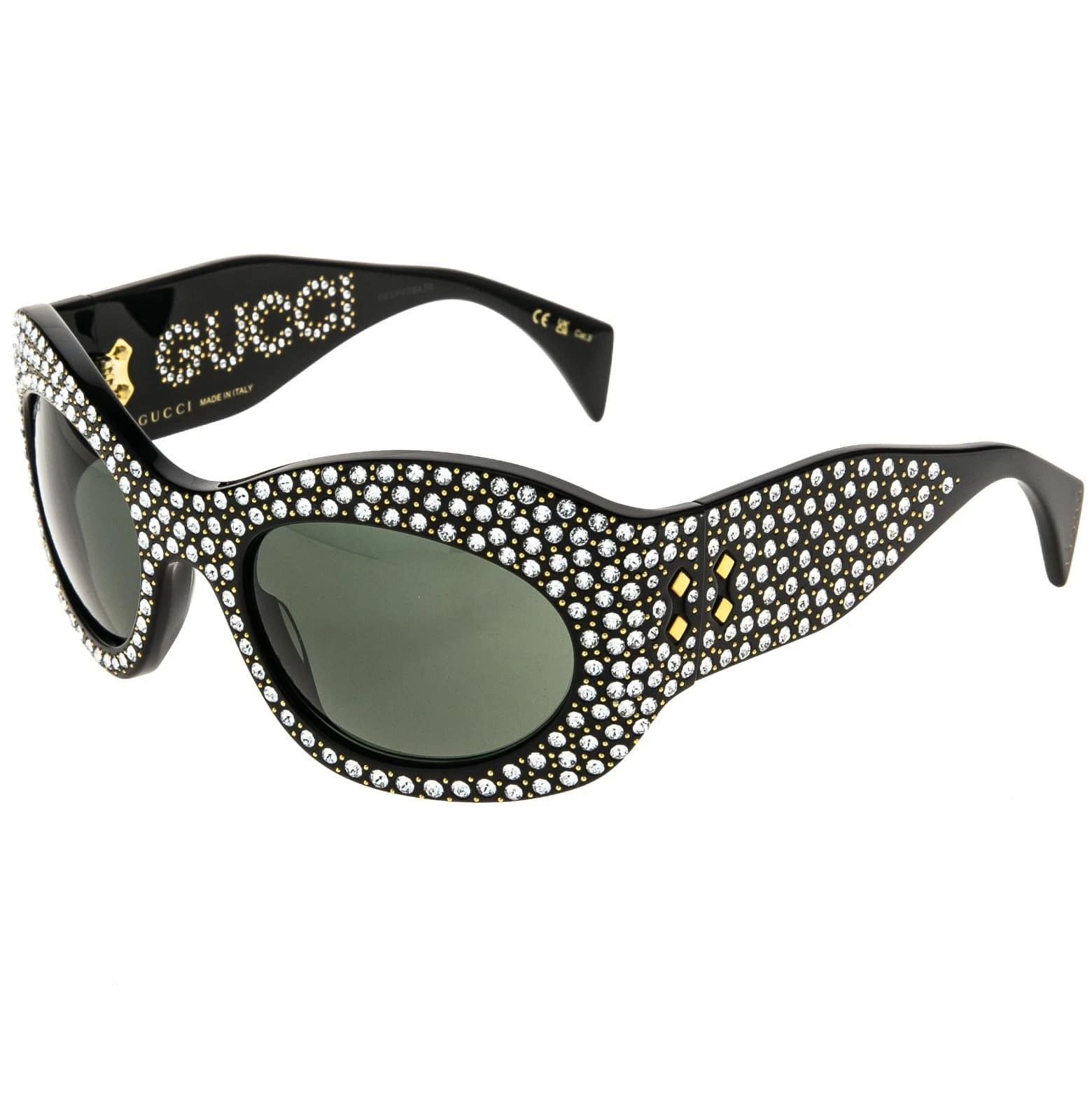 Gucci GUCCI HOLLYWOOD 1463 Black Bold Gg1463S 005 Sunglasses Size ONE SIZE - 8 Thumbnail
