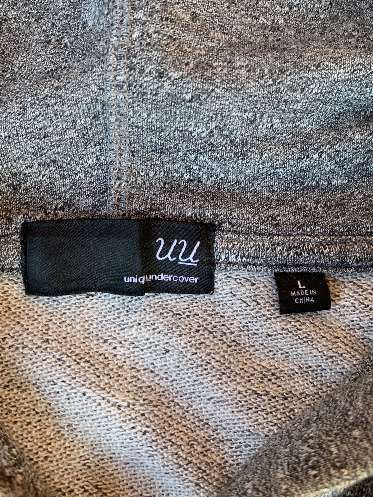 Japanese Brand × Undercover × Uniqlo Uniqlo Undercover blank hooded sweatshirt Size US S / EU 44-46 / 1 - 7 Thumbnail