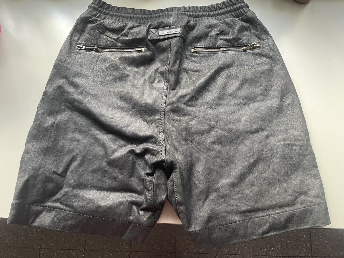 Zanerobe Zanerobe Gabe Leather Shorts Size 32 mens Rare!!! Size US 32 / EU 48 - 2 Thumbnail