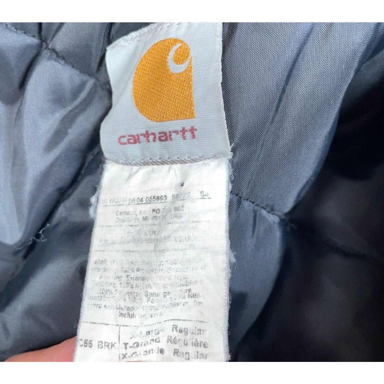 Carhartt Carhartt Extreme Arctic Quilted Jacket Adult XL Bark Green Full Zip C55 BRK Size US XL / EU 56 / 4 - 3 Thumbnail