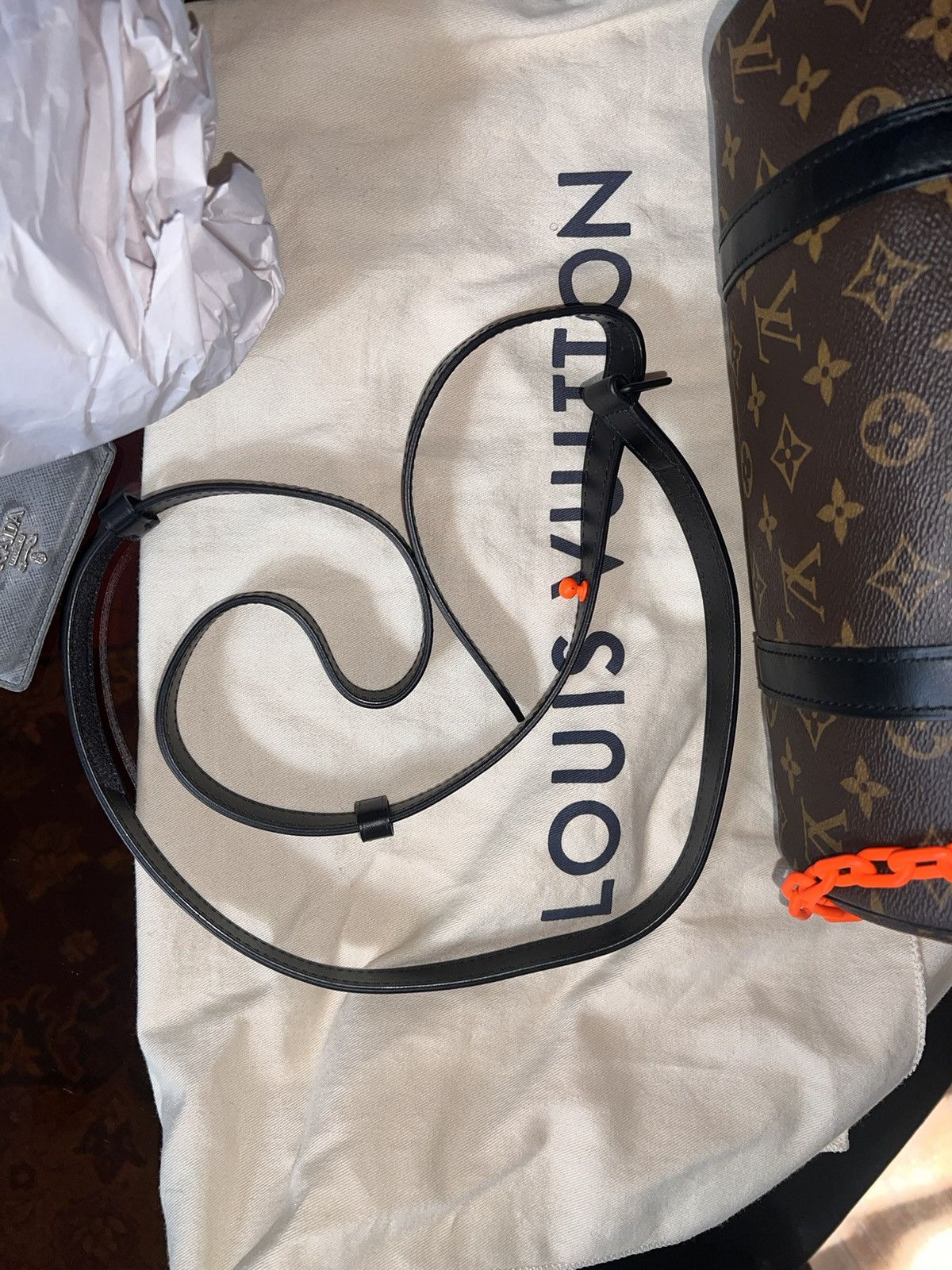 Louis Vuitton × Virgil Abloh Louis Vuitton Virgil Abloh Solar Ray Papillon Bag SS19 Size ONE SIZE - 12 Thumbnail