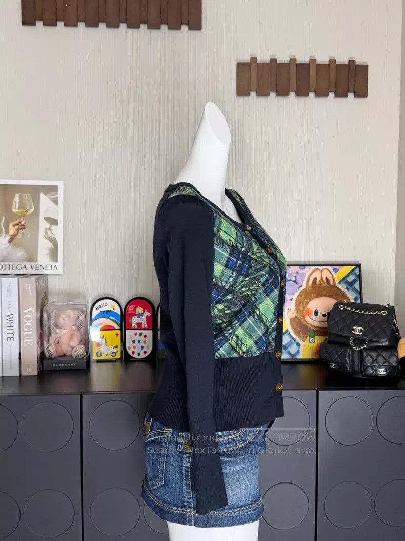 Vivienne Westwood Vivienne Westwood Graffiti Cardigan Vintage Size M / US 6-8 / IT 42-44 - 3 Thumbnail