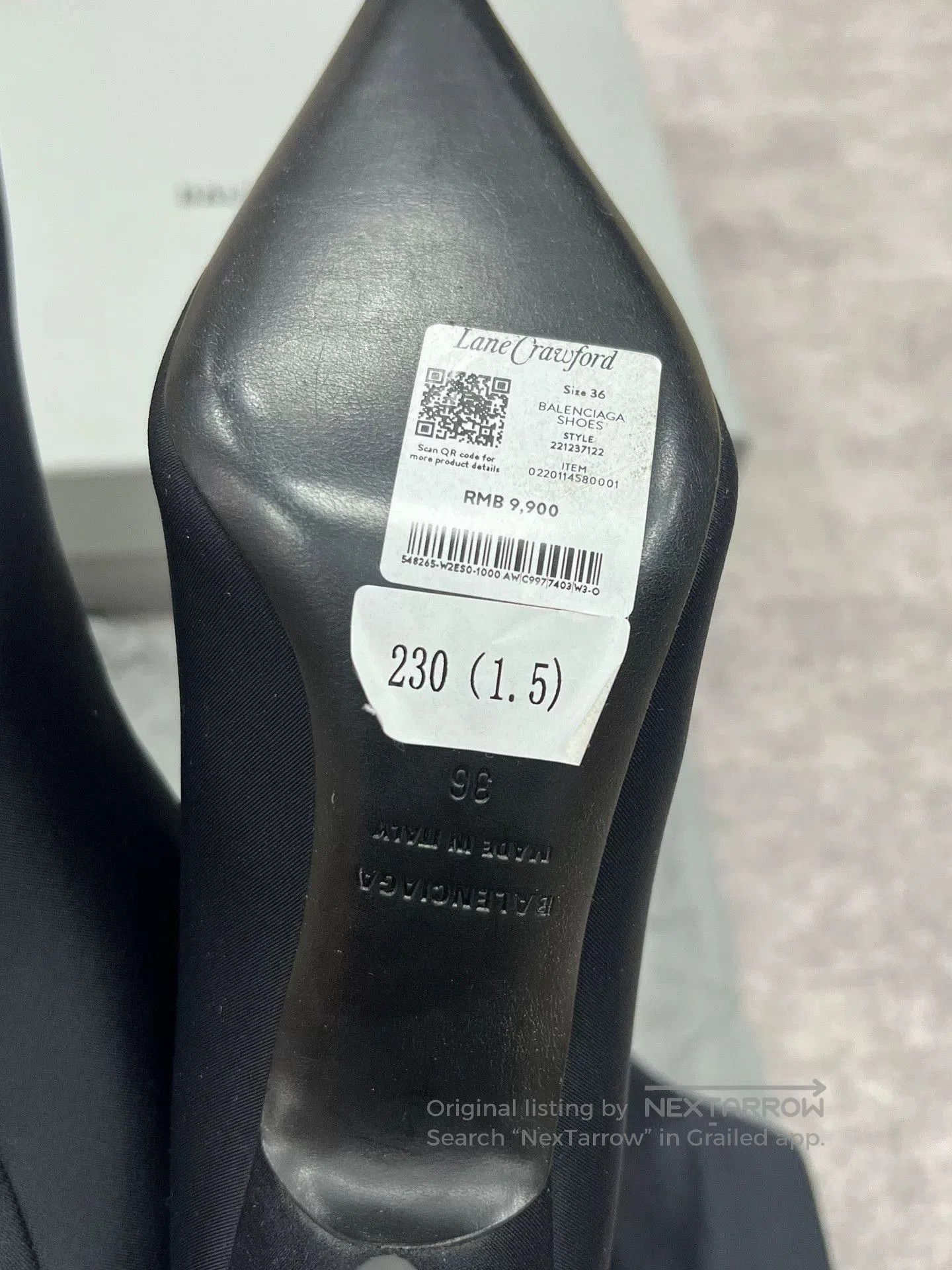 Balenciaga balenciaga black pointed toe ankle boots. Size US 6 / IT 36 - 6 Thumbnail