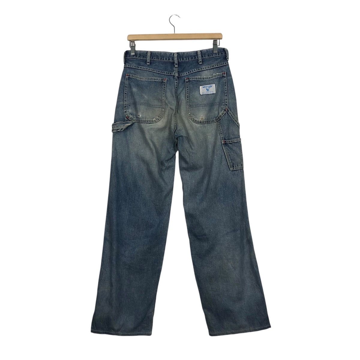 Vintage × Wrangler 📌Vintage Denim Jeans Wrangler Authentic Western Wear Size US 30 / EU 46 - 9 Thumbnail