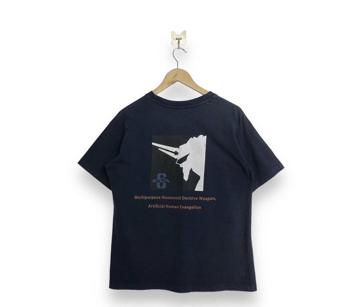 Anime Evangelion Faded Disstress Anime Japan Tshirt Size US M / EU 48-50 / 2 - 1 Thumbnail