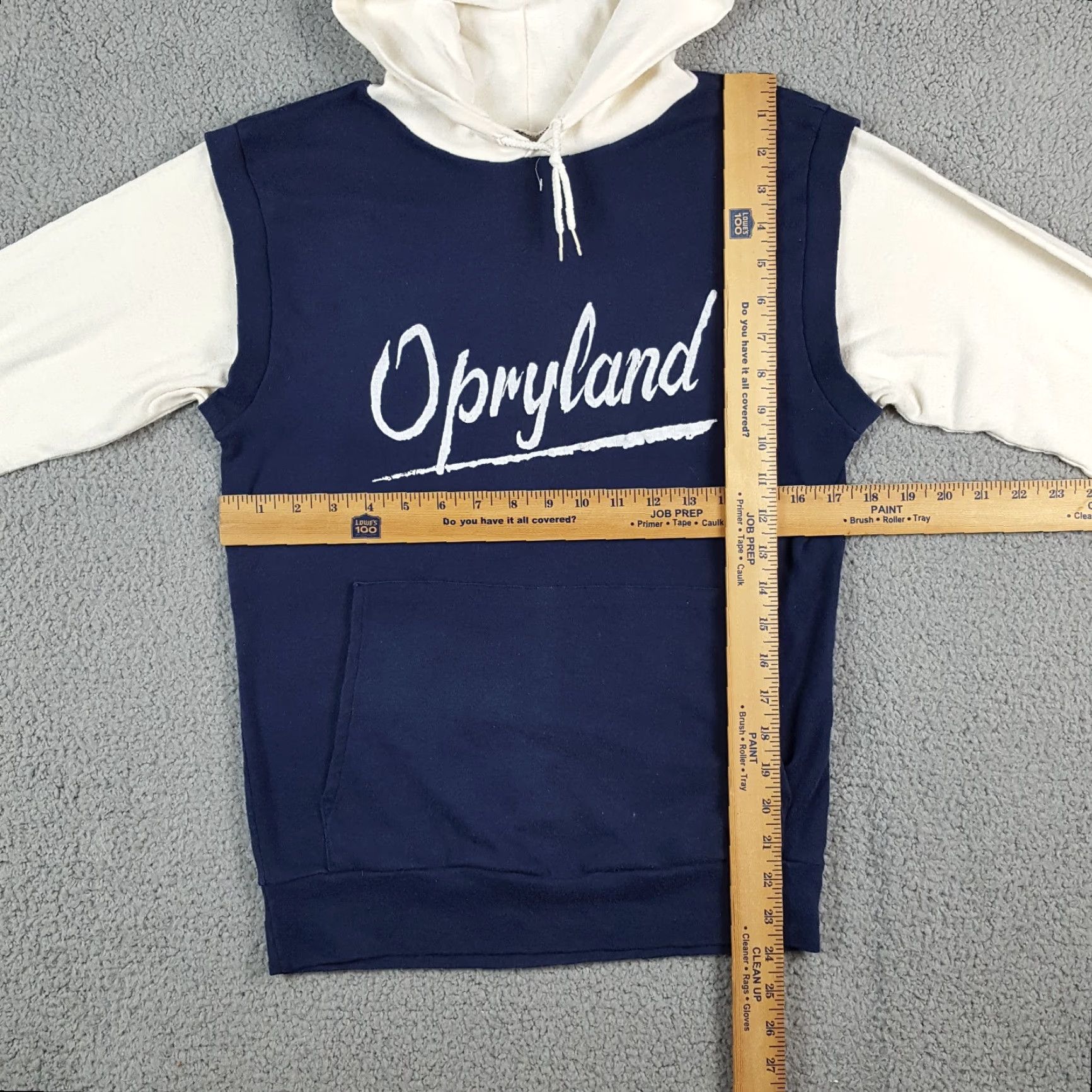 Vintage Vintage 90s Opryland Theme Park Country Music Hooded T-Shirt Men S Blue Retro Nashville Size US S / EU 44-46 / 1 - 7 Thumbnail