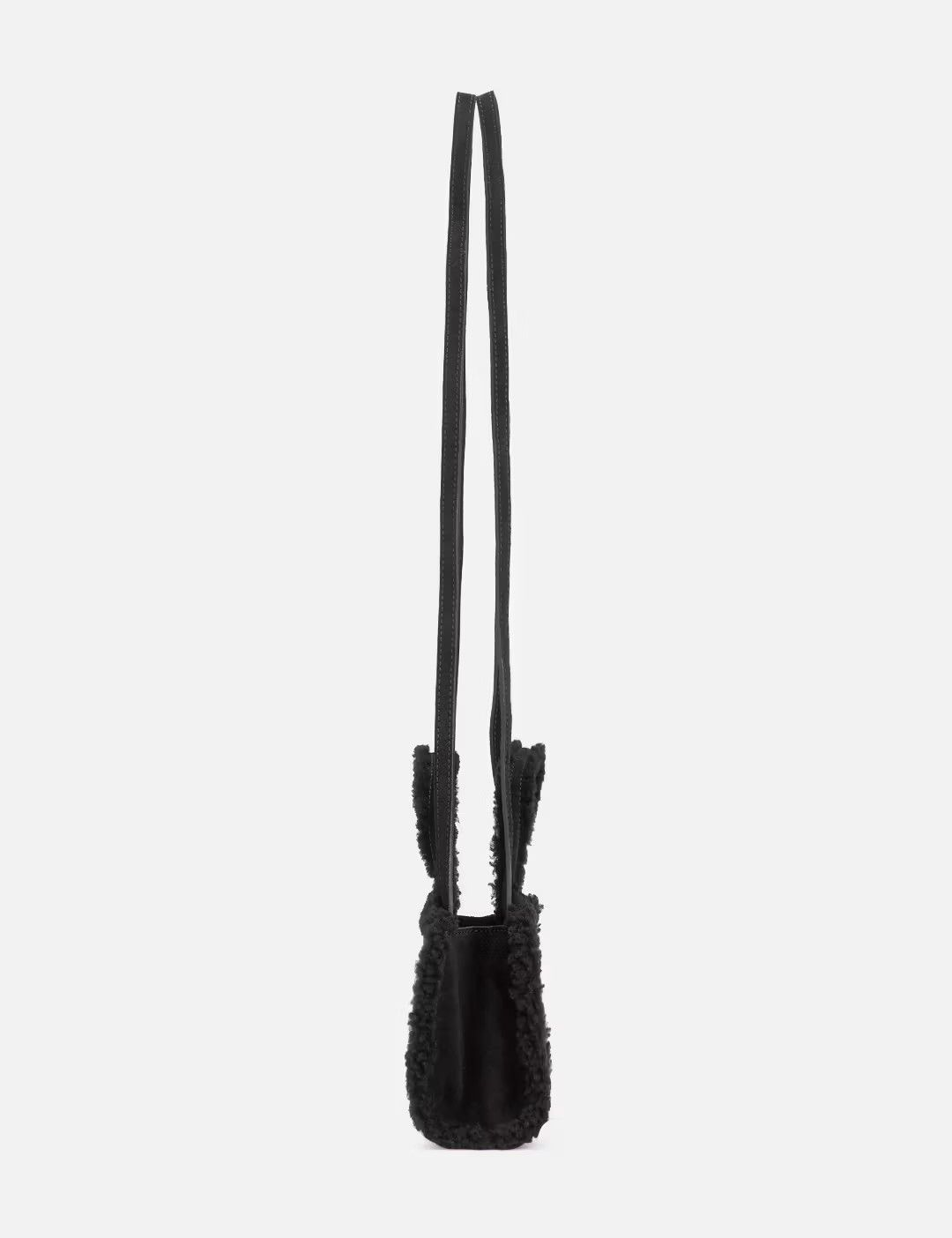 Telfar × Ugg UGG X TELFAR SMALL SHOPPER SUEDE BLACK Size ONE SIZE - 9 Thumbnail