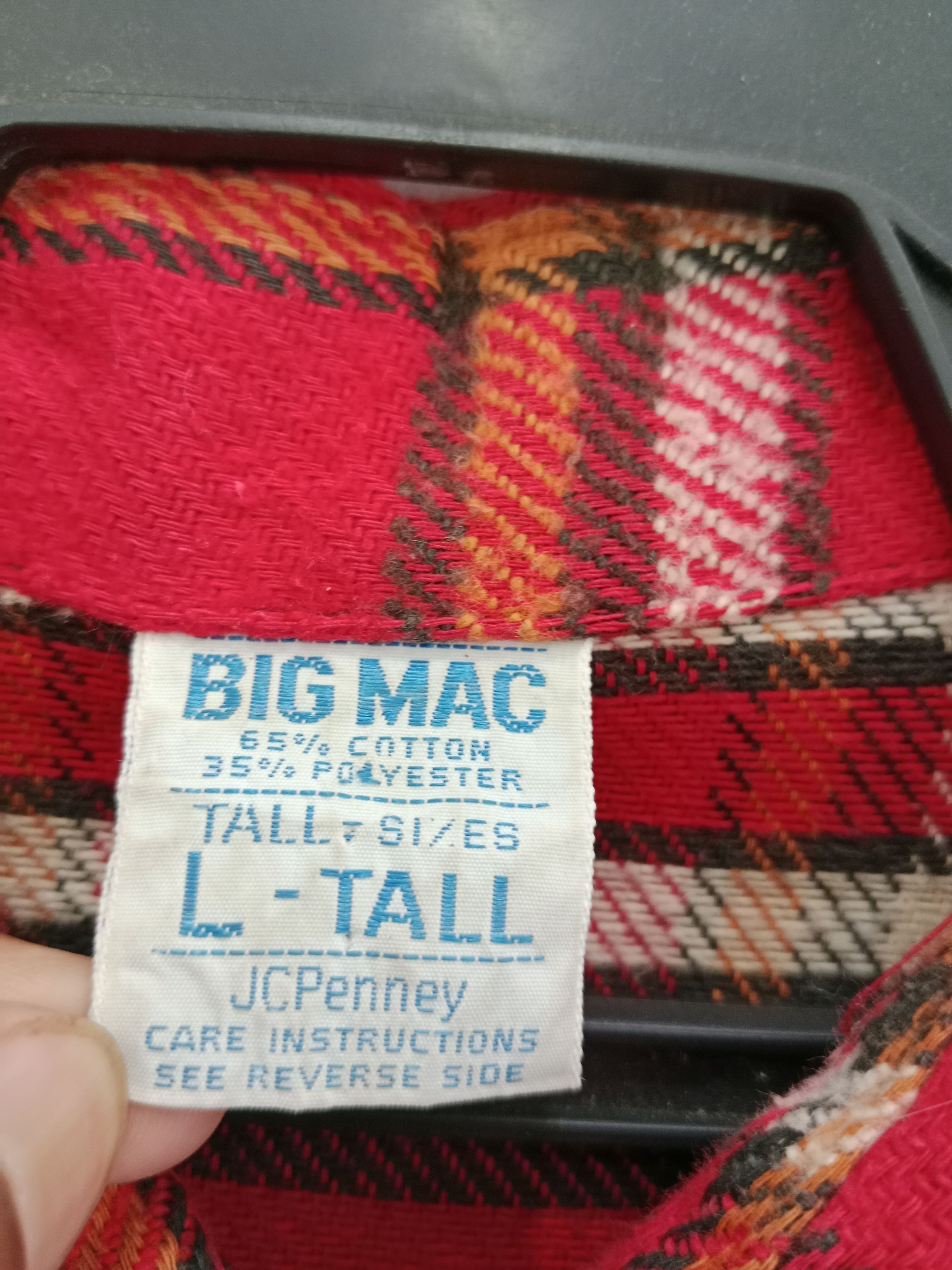 Big Mac Vintage 80s Big Mac Flannel Shirts Checkered Size US L / EU 52-54 / 3 - 8 Thumbnail