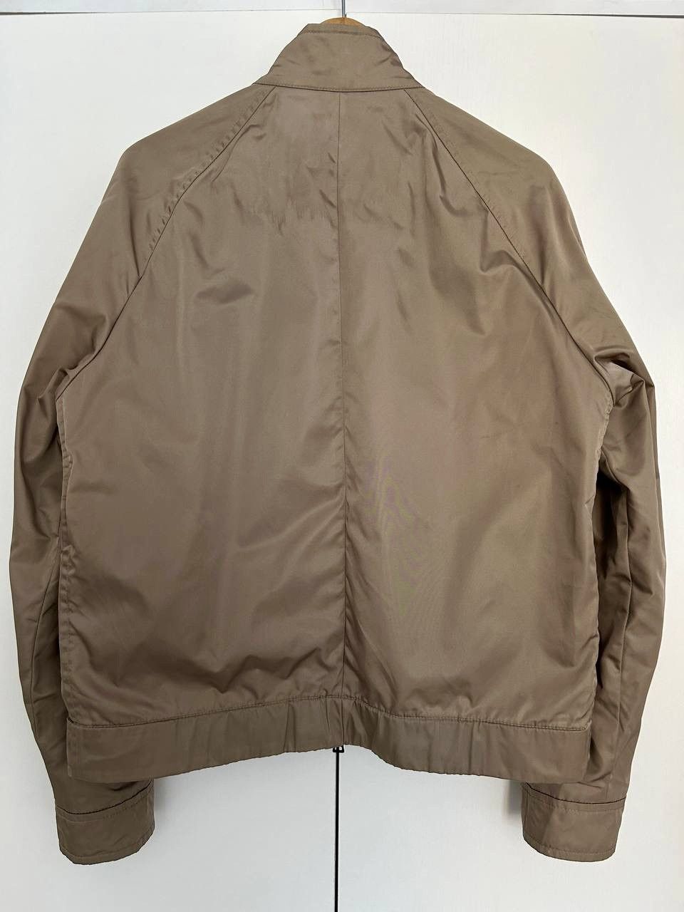 Prada 00’s Prada Vintage Nylon Metal Zip Bomber Jacket Size M Size US M / EU 48-50 / 2 - 2 Thumbnail